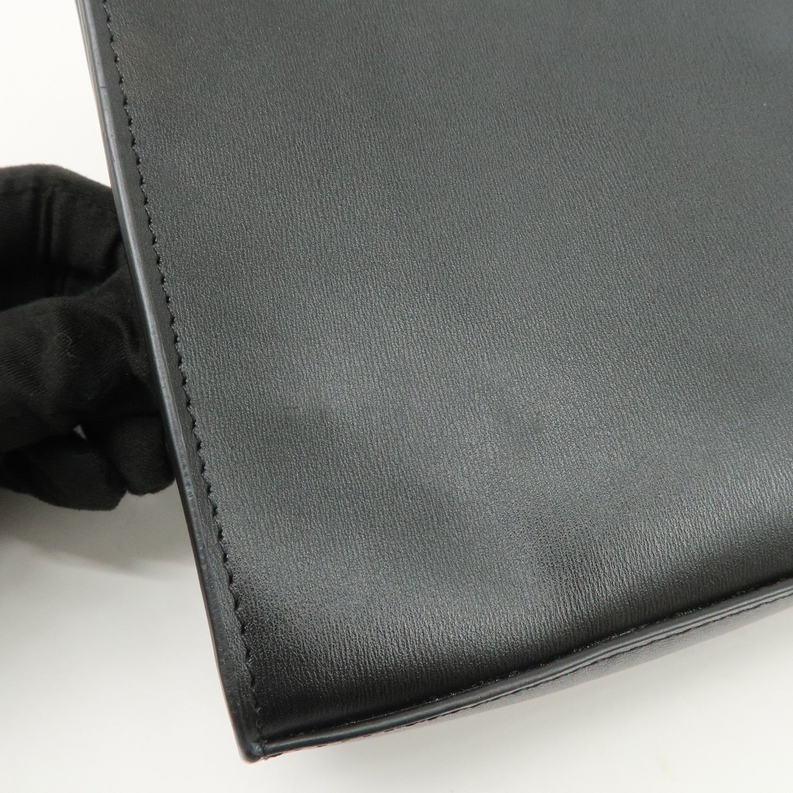 Jil Sander Leather Tangle Bag Shoulder Bag Black