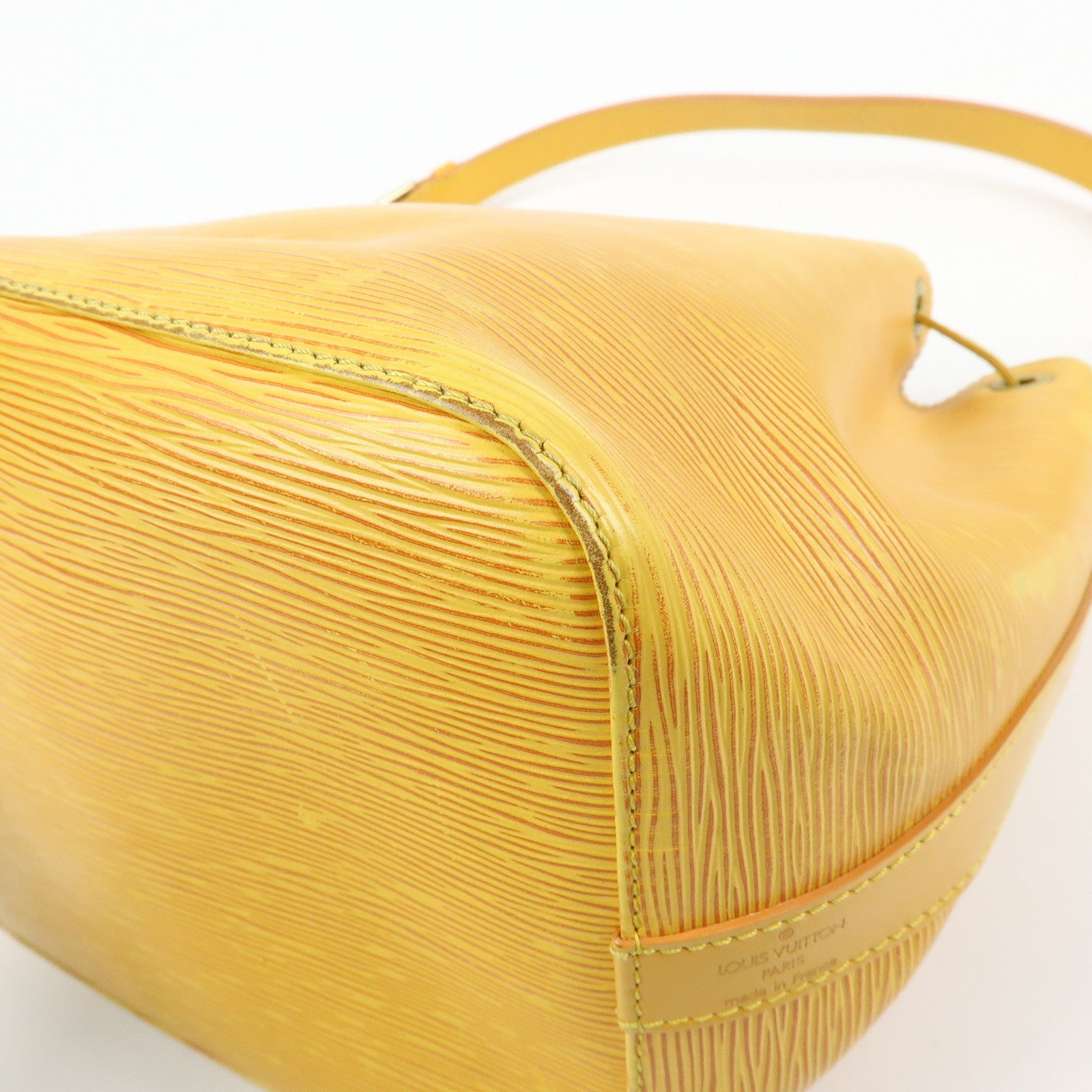Louis Vuitton Epi Petit Noe Shoulder Bag Tassili Yellow M44109