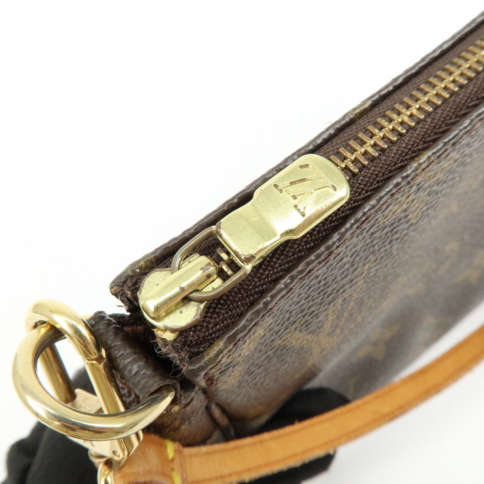 Louis Vuitton Monogram Pochette Accessoires Pouch Hand Bag M51980