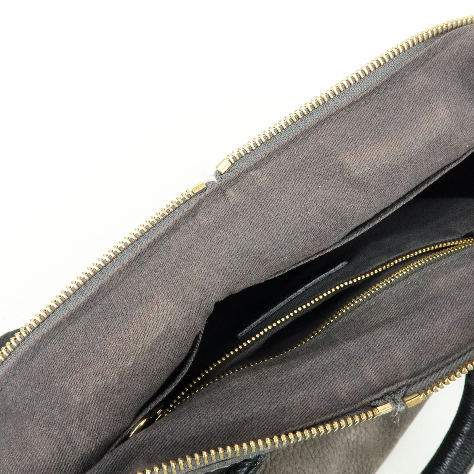 Chloe See By Chloe Suede Leather 2Way Shoulder Bag Hand Bag Gray