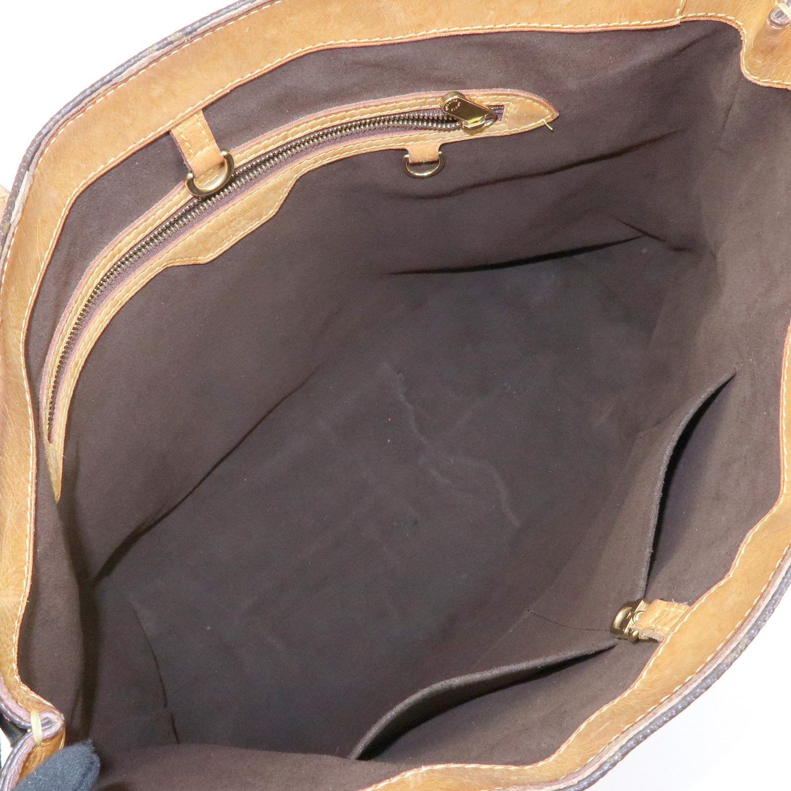 Louis Vuitton Monogram Wilshire MM Tote Bag Brown M45644