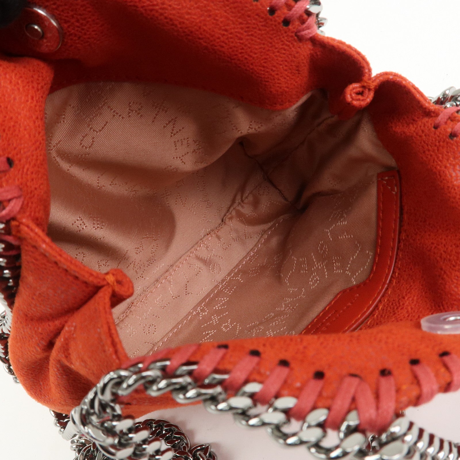 STELLA MCCARTNEY Falabella 2Way Bag Hand Bag Shoulder Bag Red