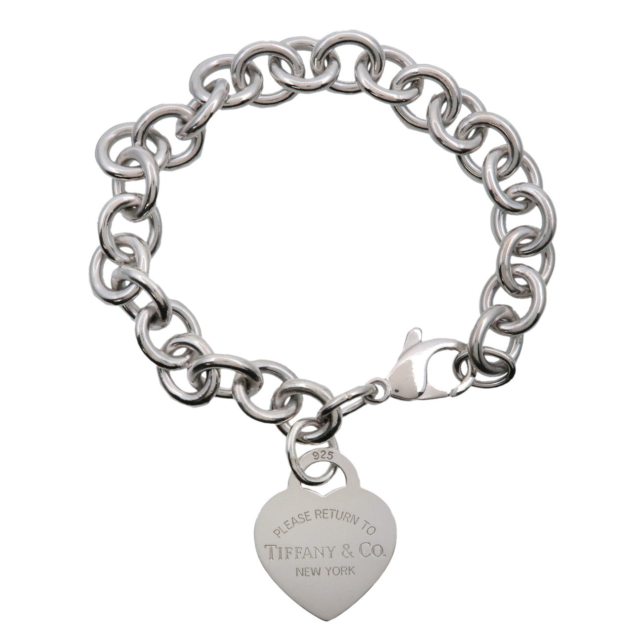 Tiffany & Co Return to Tiffany Heart Tag Bracelet SV925 Silver