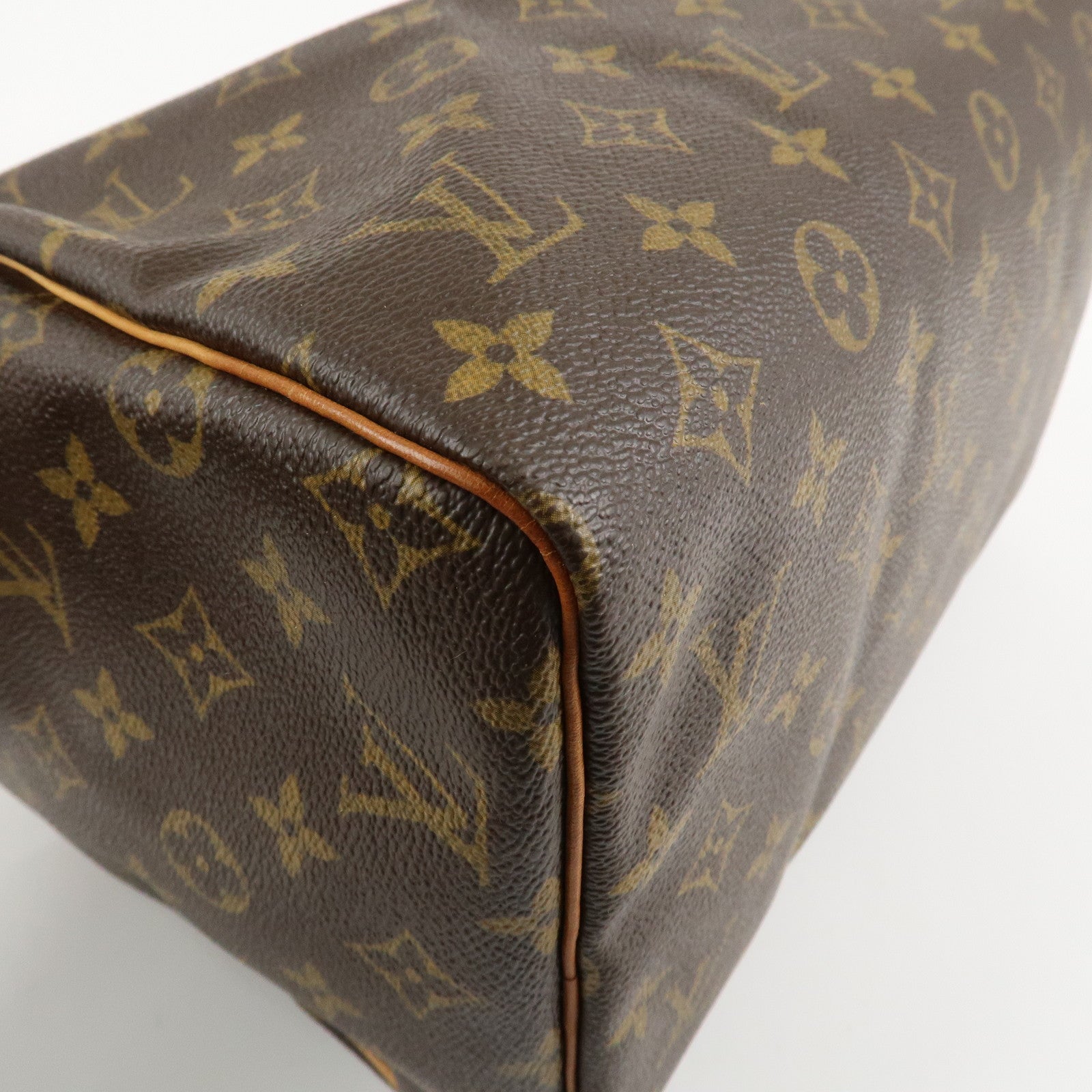Louis Vuitton Monogram Speedy 30 Hand Bag Boston Bag M41526 Used