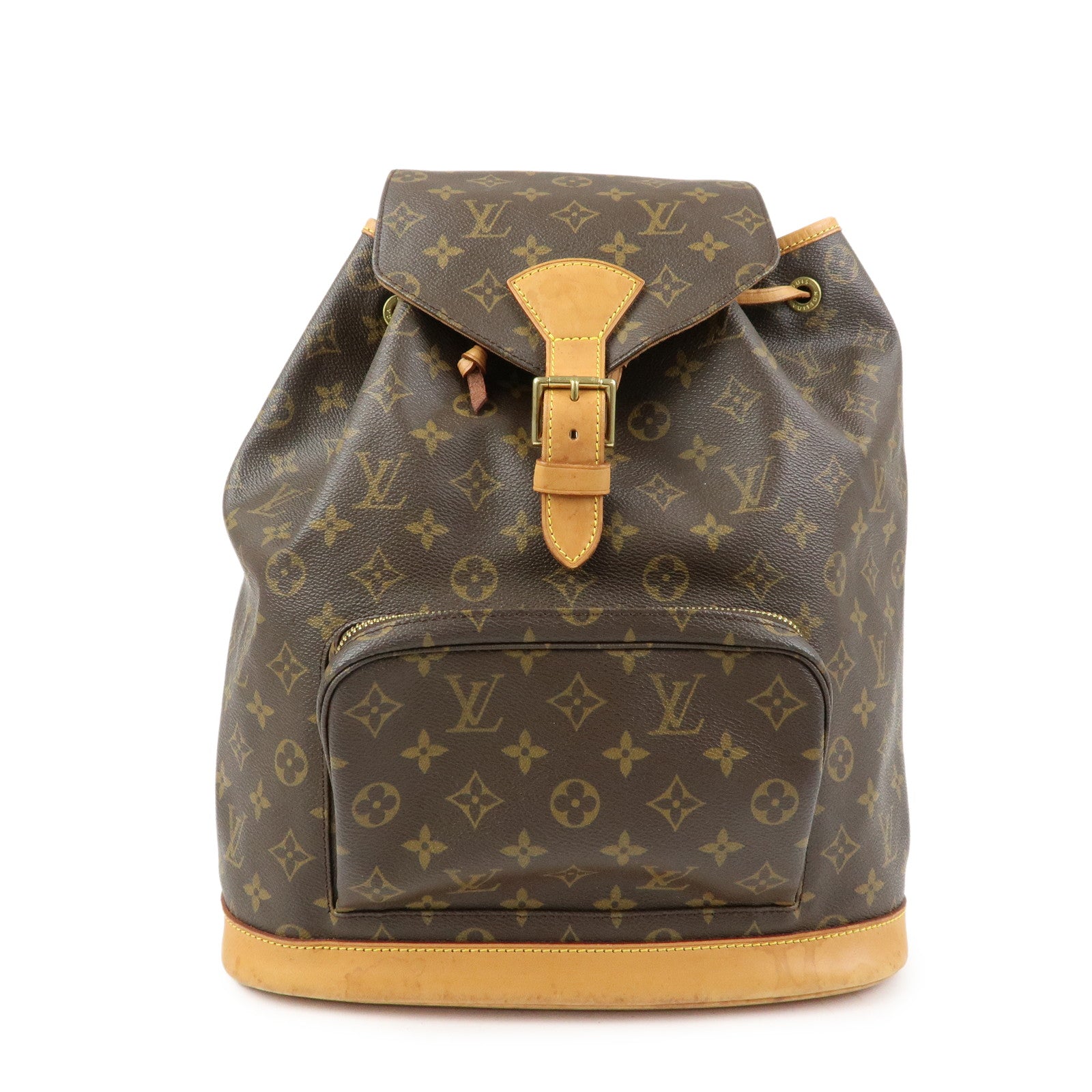 Louis Vuitton Monogram Montsouris GM Backpack Brown M51135