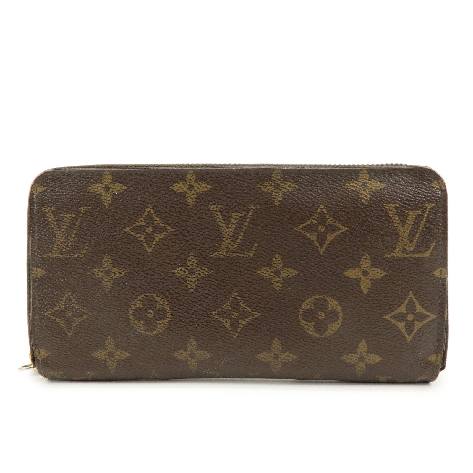 Louis Vuitton Monogram Canvas Zippy Long Wallet Brown M60017