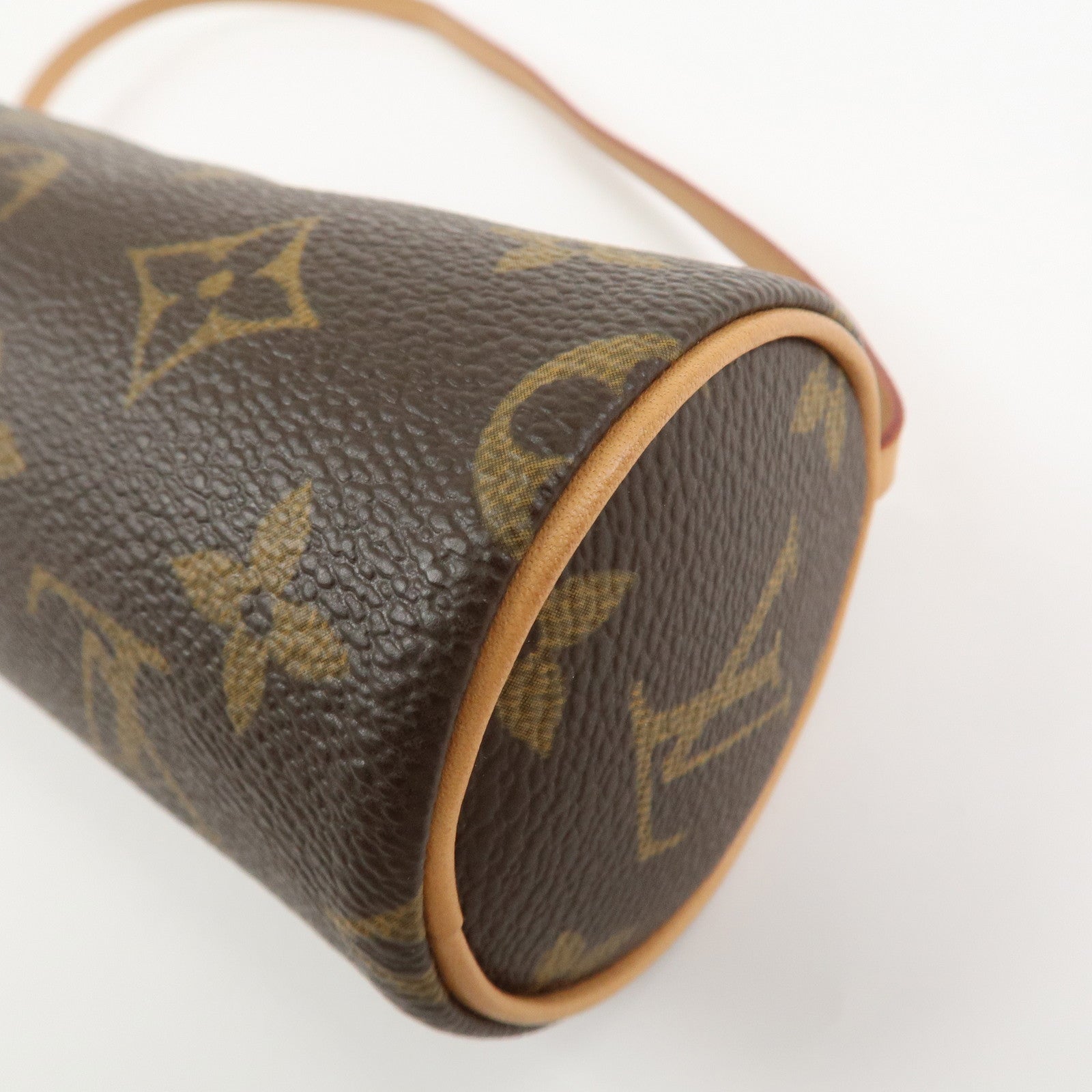 Louis Vuitton Monogram Mini Pouch for Papillon Bag Brown