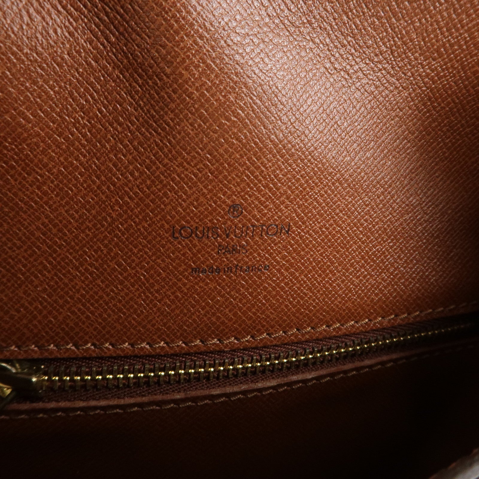 Louis Vuitton Monogram Saint Cloud MM Shoulder Bag Brown M51243 Used