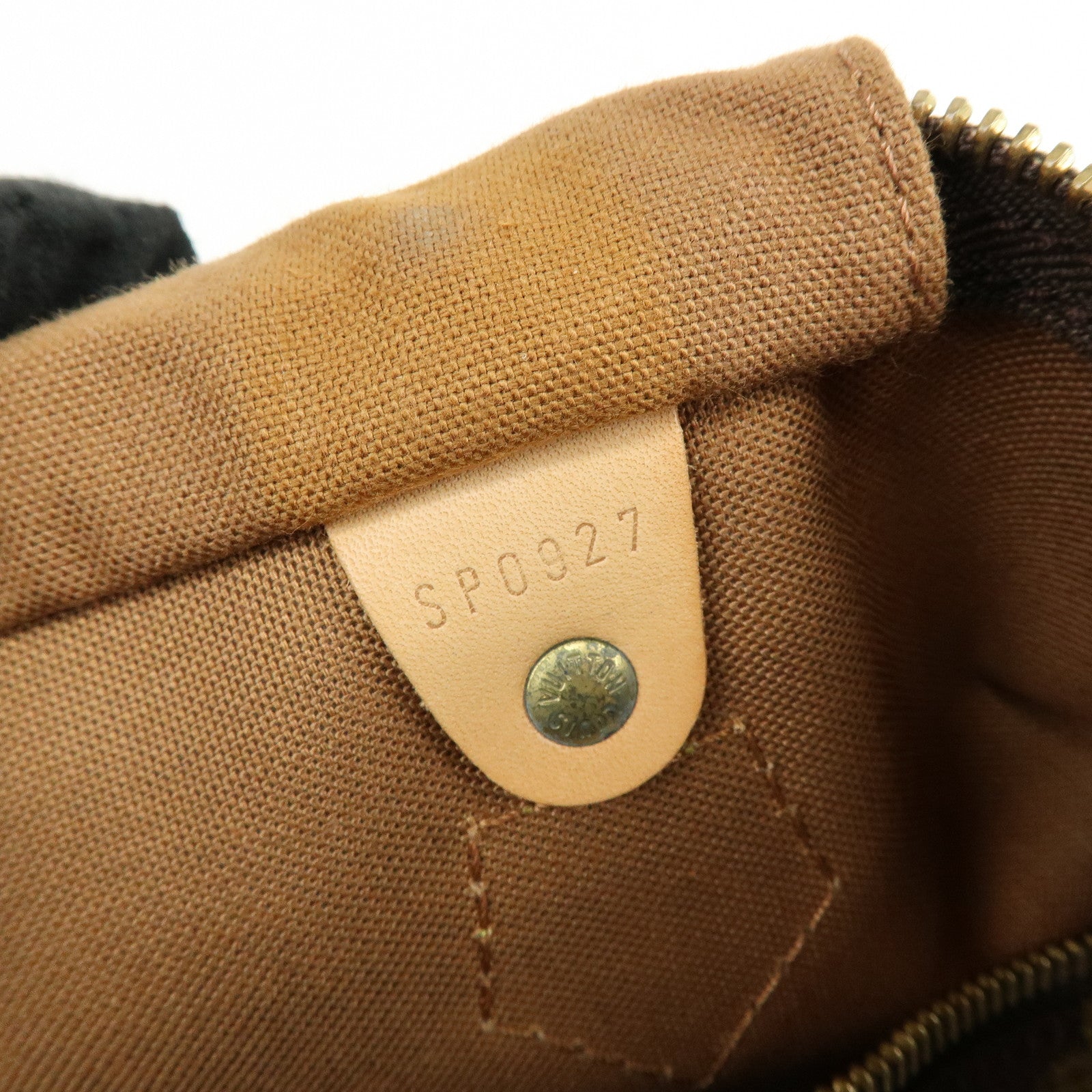 Louis Vuitton Monogram Speedy 40 Hand Bag Boston Bag Brown M41522