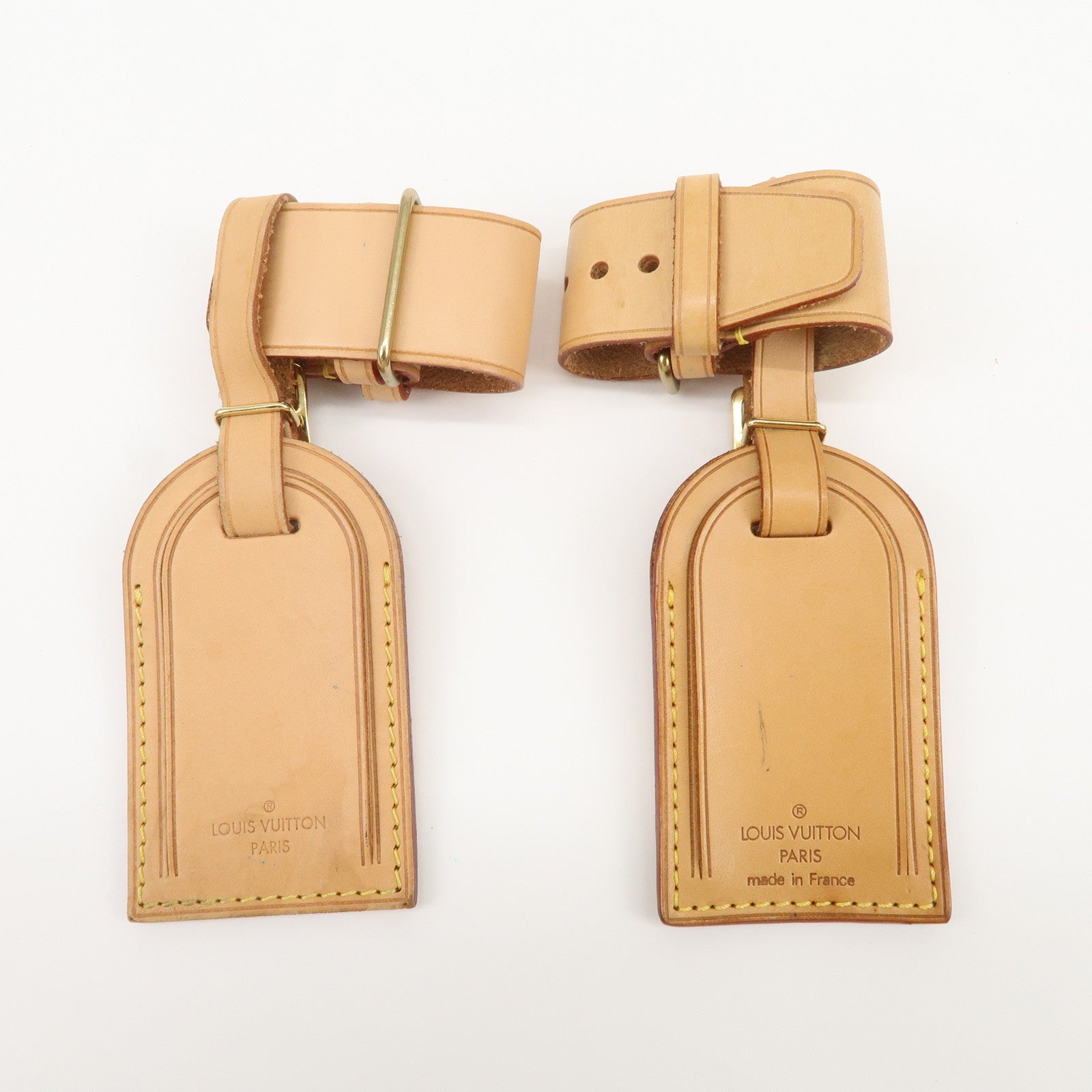 Louis Vuitton Set of 10 Leather Name Tag & Poignet