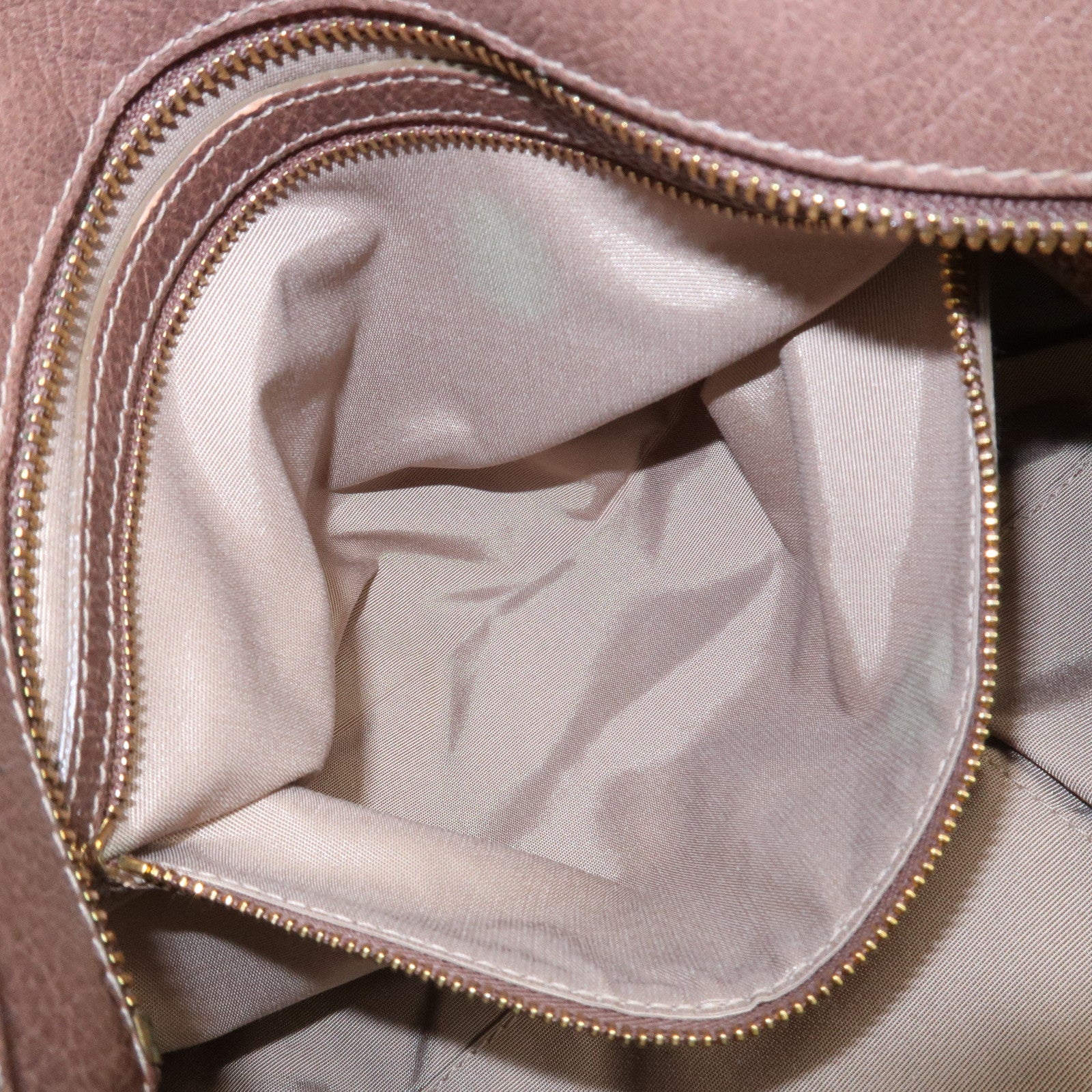 Christian Dior Lady Dior Leather Tote Bag Shoulder Bag Brown