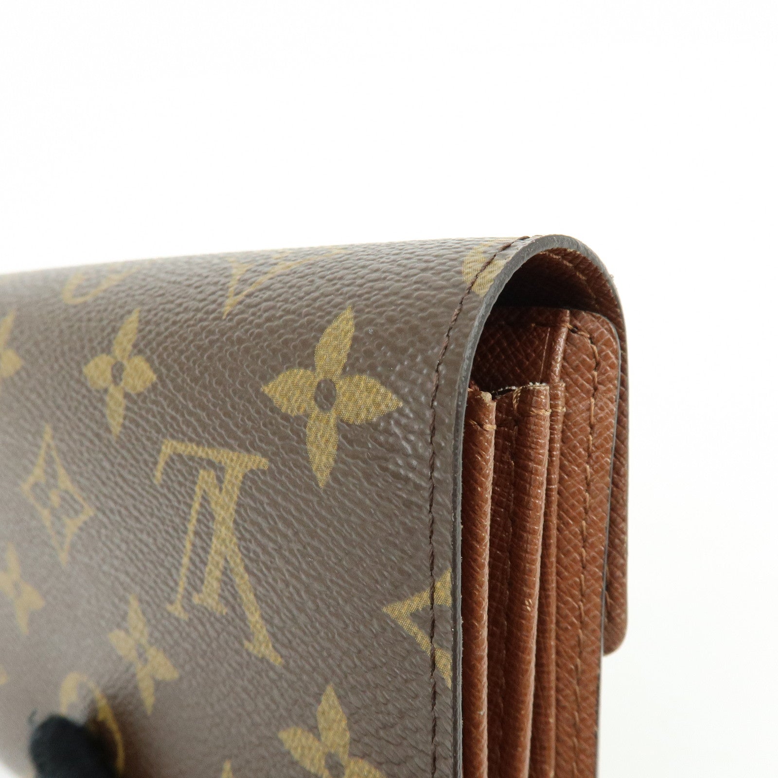 Louis Vuitton Monogram Portefeuille Alexandra Wallet Brown M60047