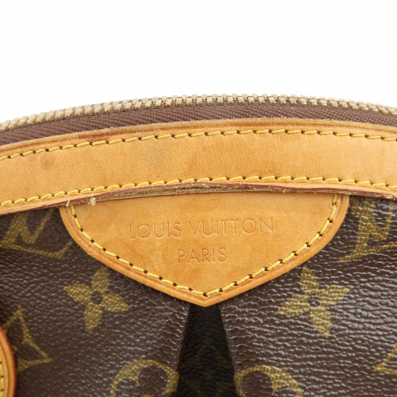 Louis Vuitton Monogram Tivoli PM Hand Bag Shoulder Bag Brown M40143