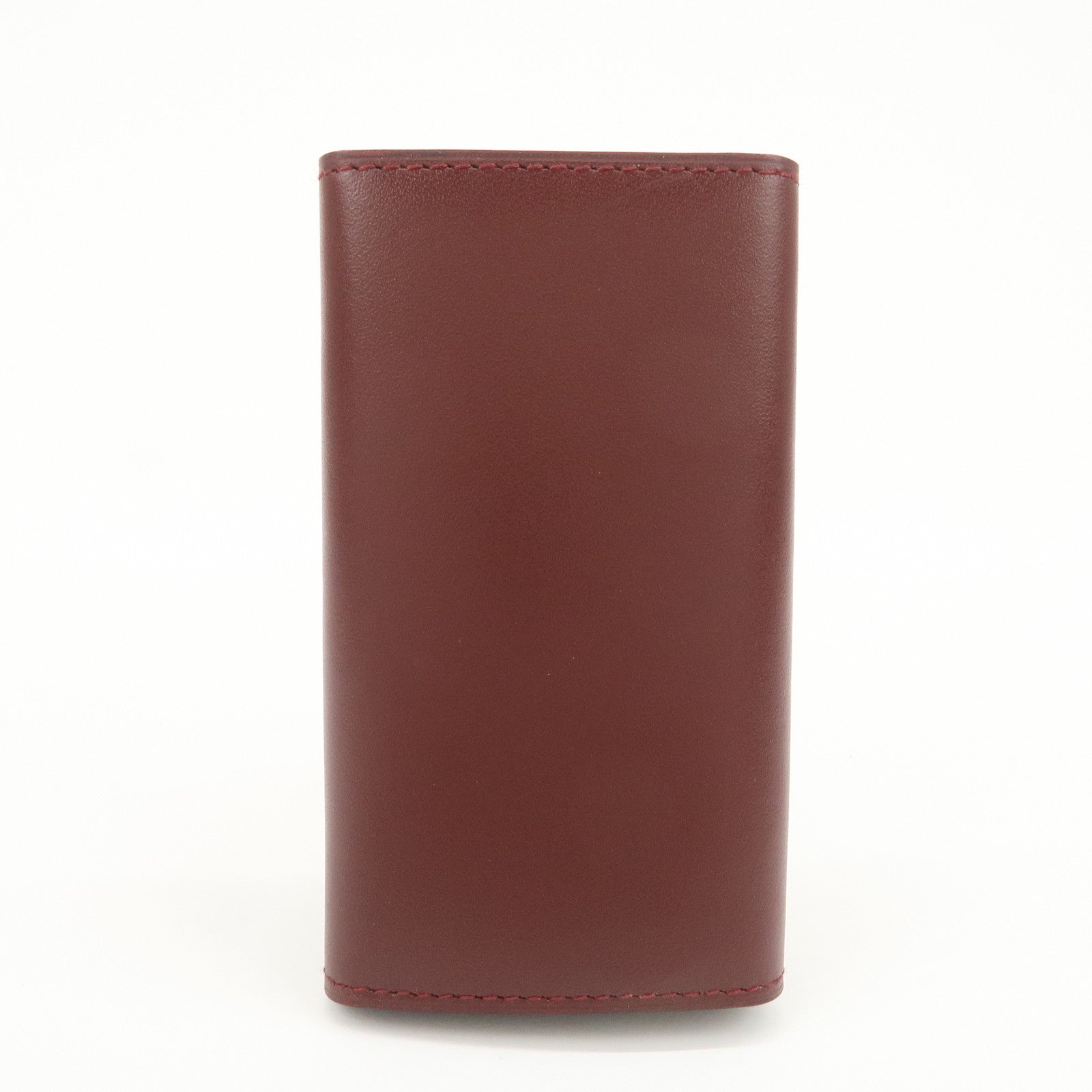 Cartier Must Line Calf Leather 6 Key Case Bordeaux