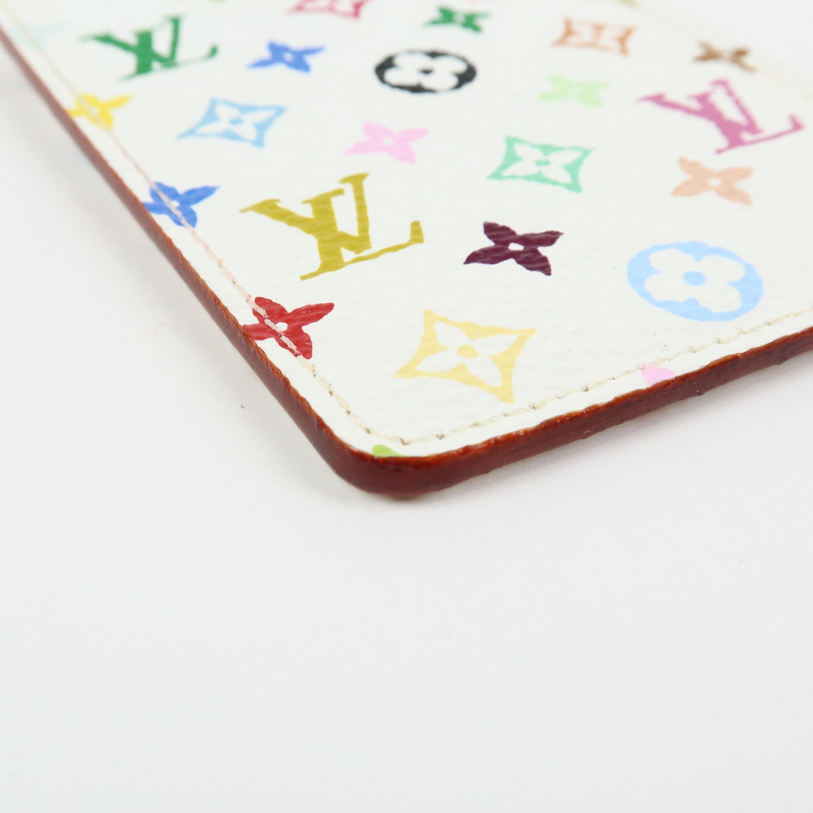 Louis Vuitton Monogram Étui Miroir Multicolor Blanc M92651