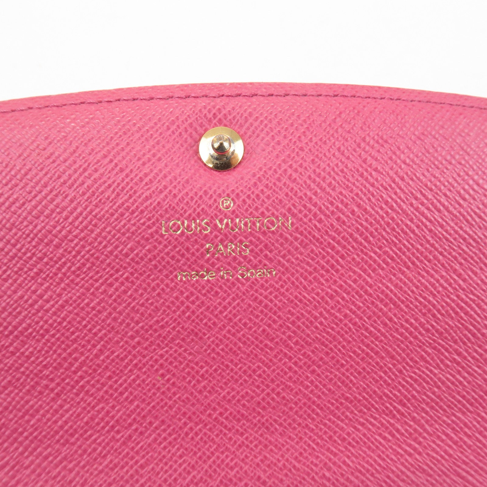 Louis Vuitton Monogram Portefeuille Emily Flower Wallet M64202 Used