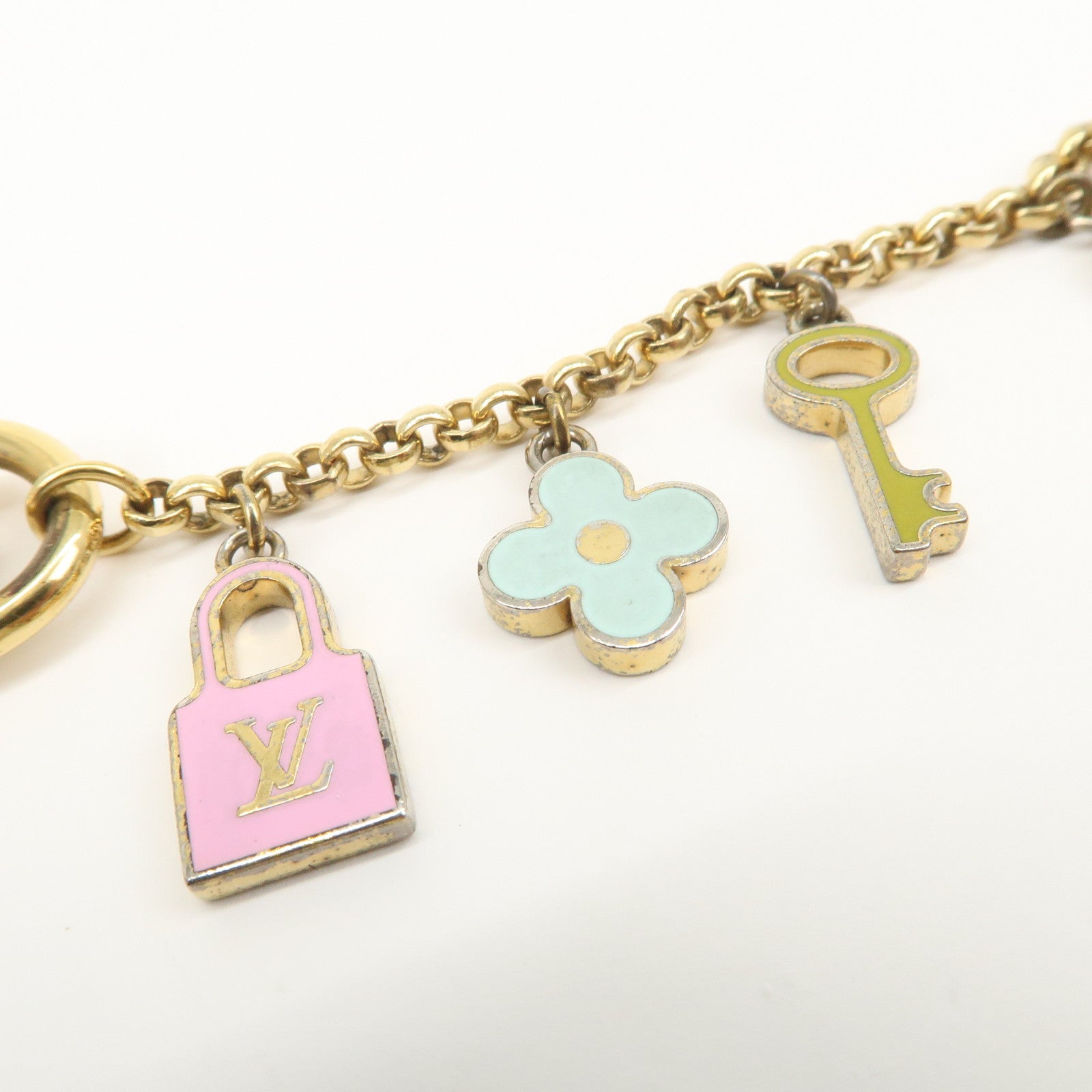 Louis Vuitton Monogram Porte Cles Chaine Pretty Bag Charm M66131