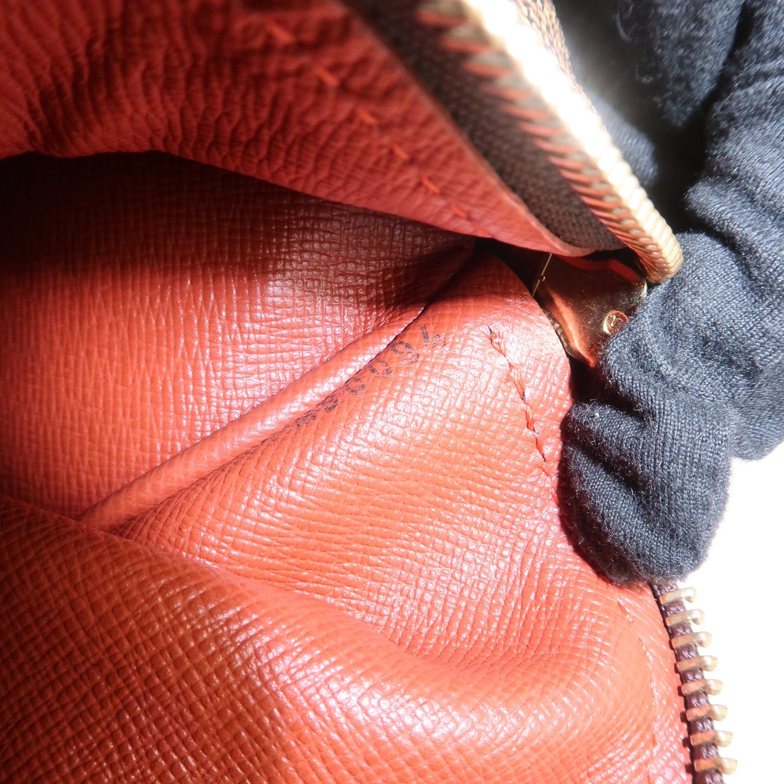 Louis Vuitton Damier Ebene Papillon 30 Hand Bag Brown N51303