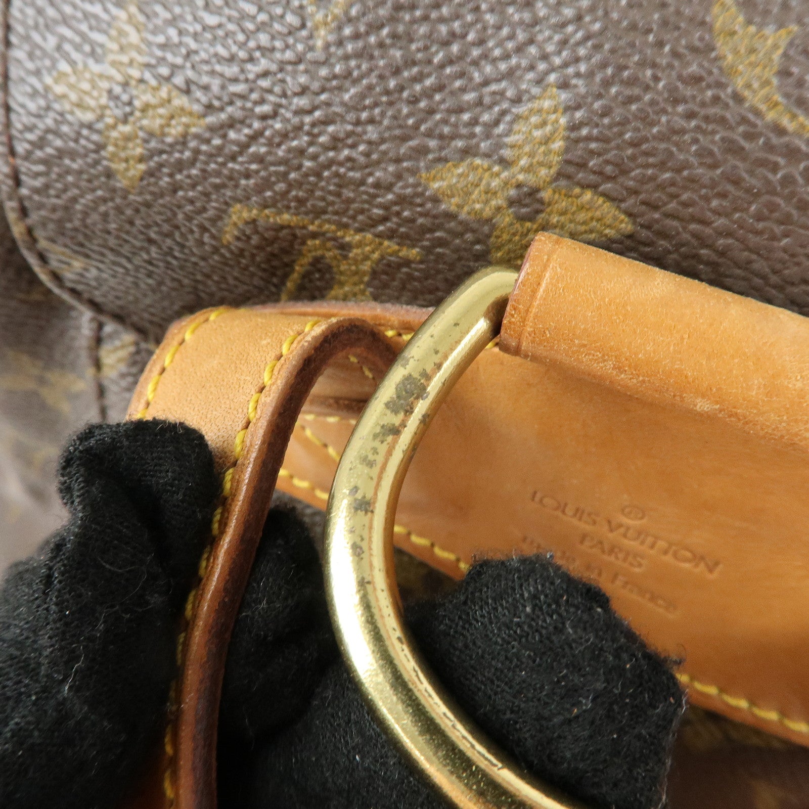 Louis Vuitton Monogram Montsouris MM Backpack Brown M51136