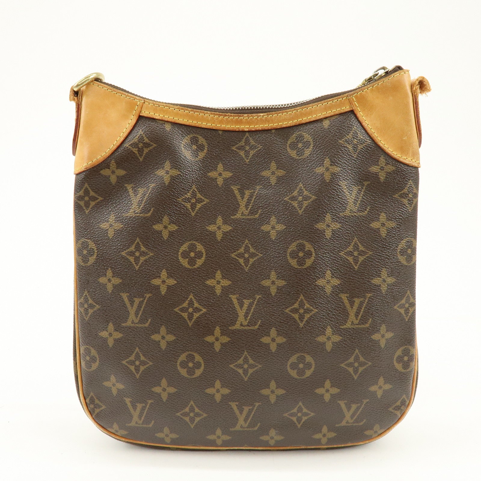 Louis Vuitton Monogram Odeon PM Shoulder Bag Brown M56390