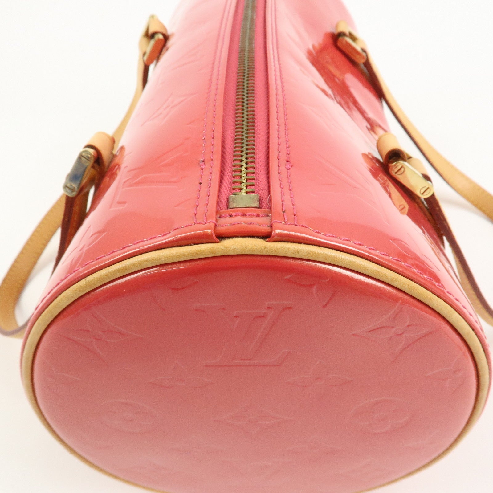 Louis Vuitton Monogram Vernis Bedford Hand Bag Framboise M9133F