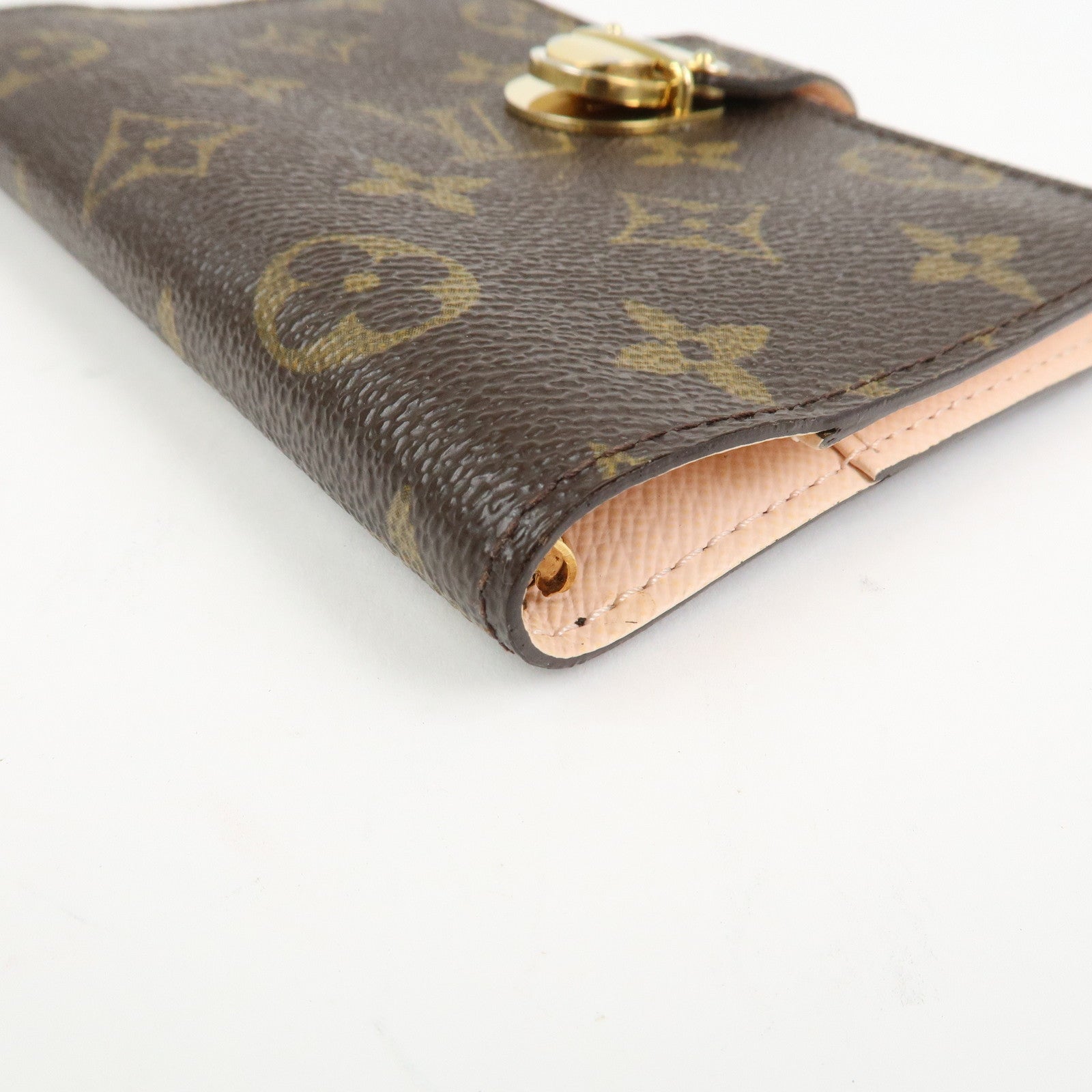 Louis Vuitton Monogram Agenda Koala PM Planner Cover Brown R21013