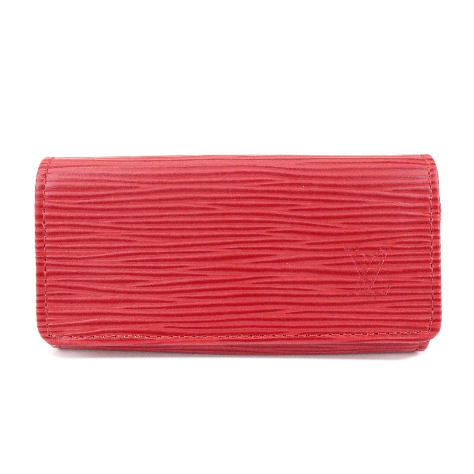 Louis Vuitton Epi Leather Multicle 4 Key Case Rouge M6382E