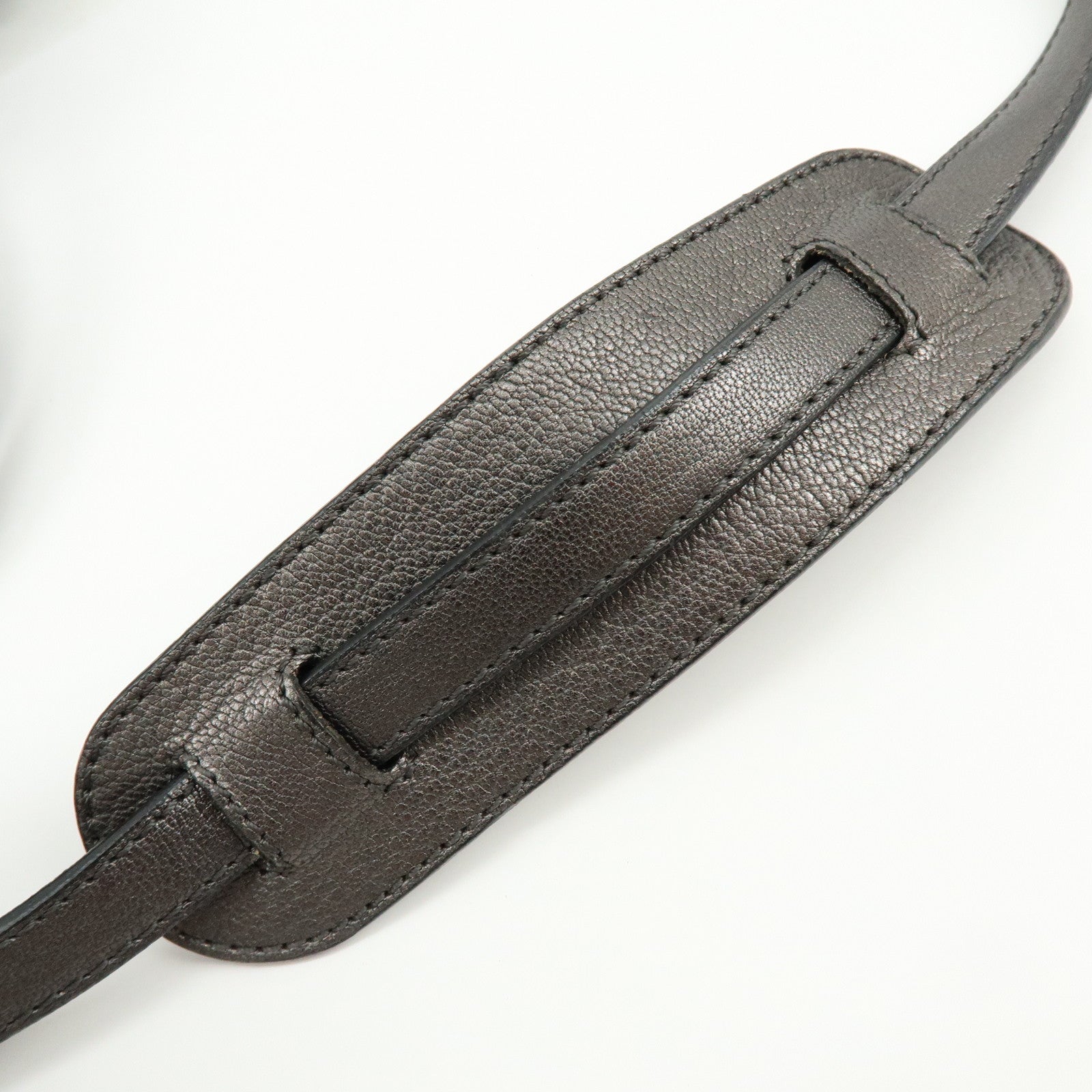 LOEWE Anagram Leather 2Way Bag Hand Bag Shoulder Bag Bronze