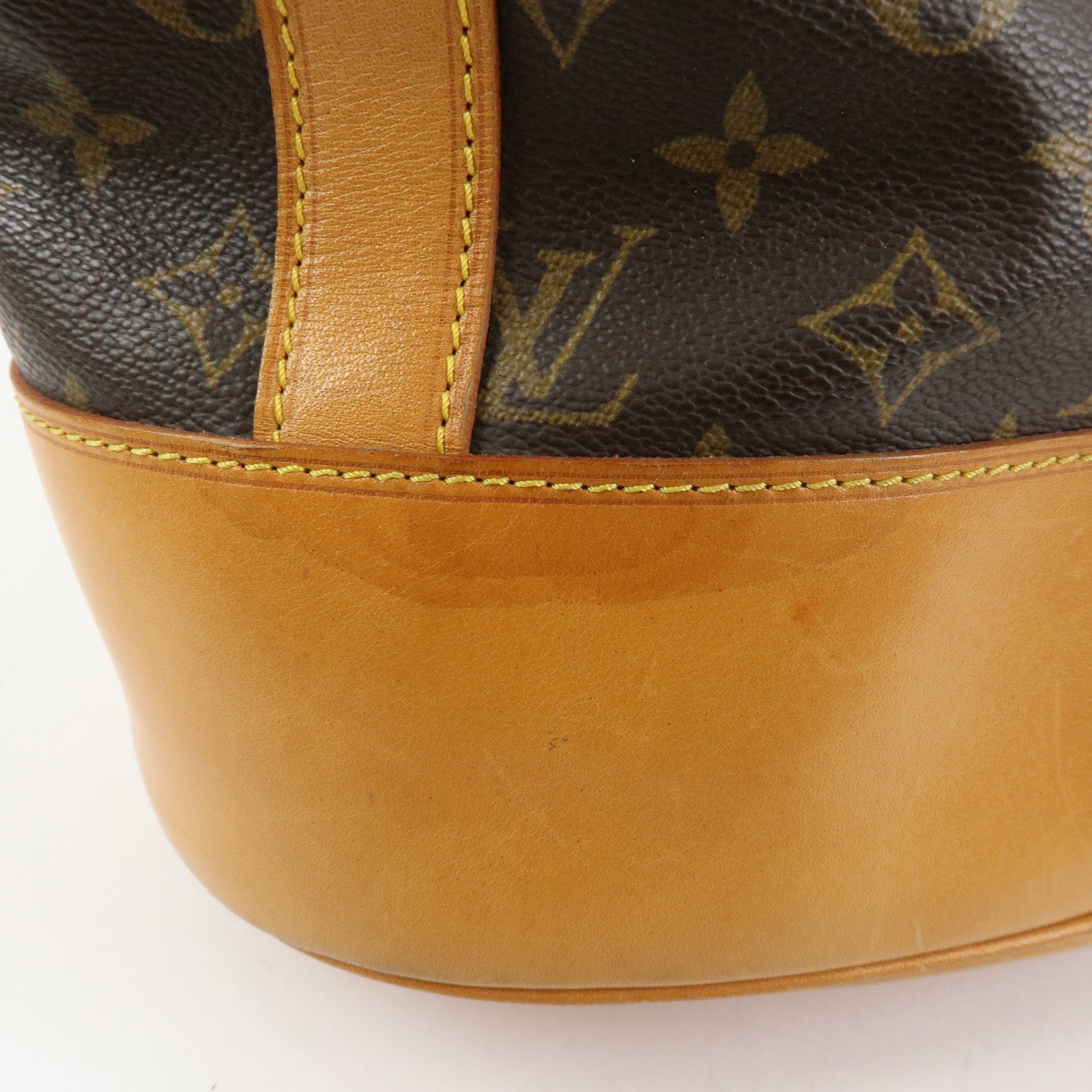 Louis Vuitton Monogram Randonnee GM Shoulder Bag Brown M42244