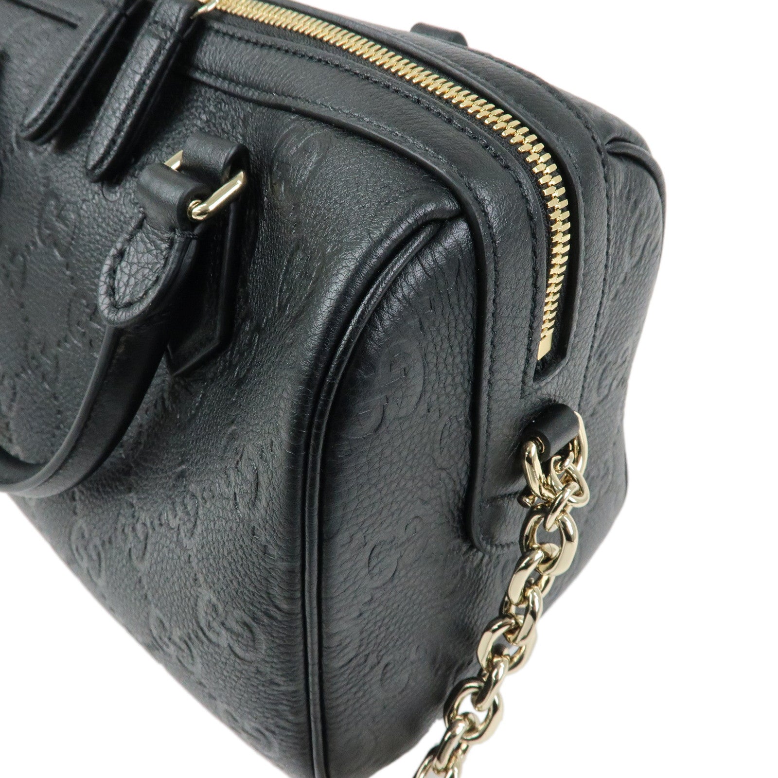 GUCCI Guccissima Leather 2Way Bag Hand Bag Shoulder Bag 815255