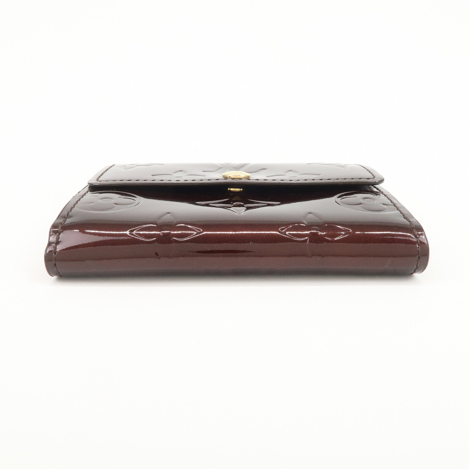 Louis Vuitton Monogram Vernis Leather Ludlow Coin Card Case M93519