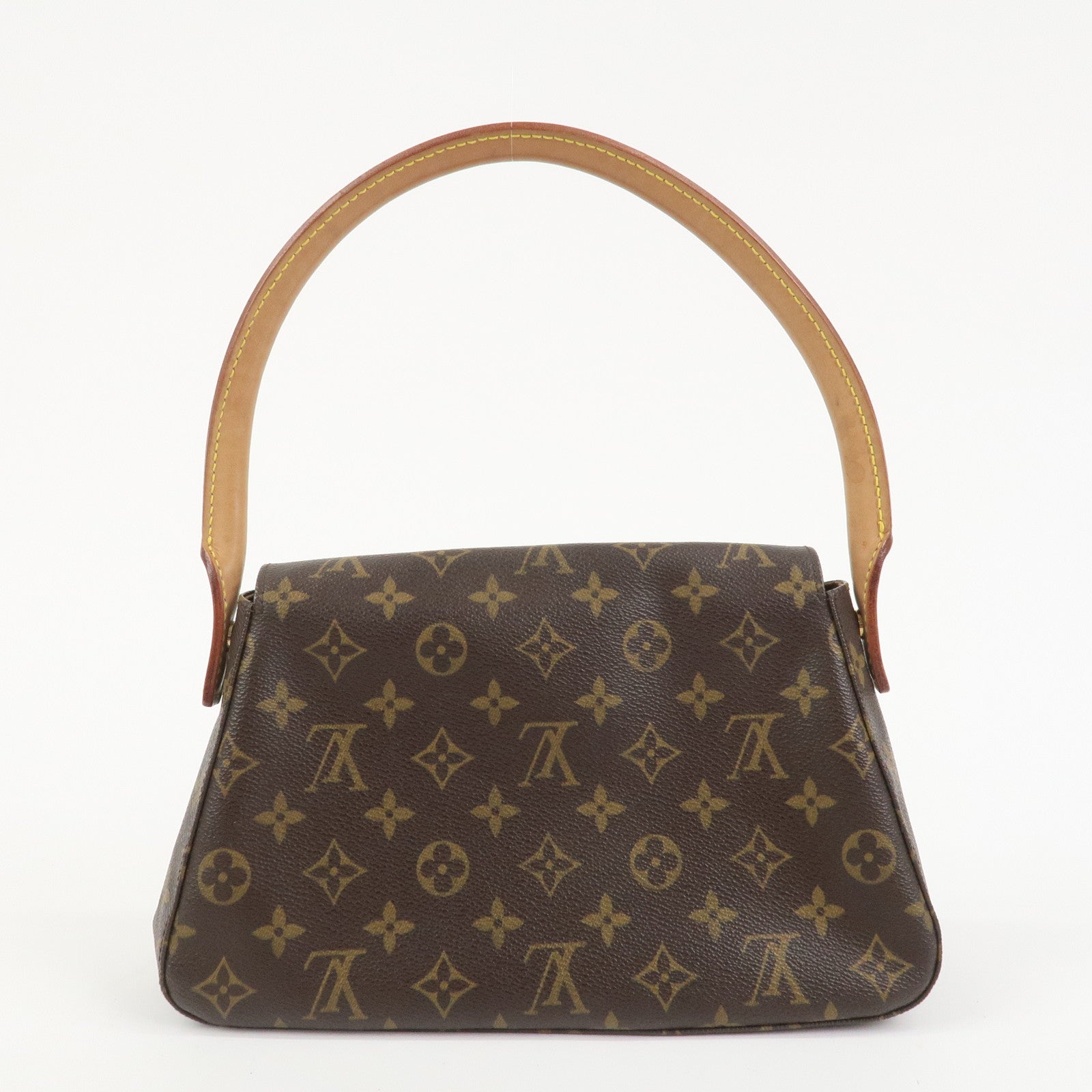 Louis Vuitton Monogram Mini Looping Shoulder Bag Brown M51147