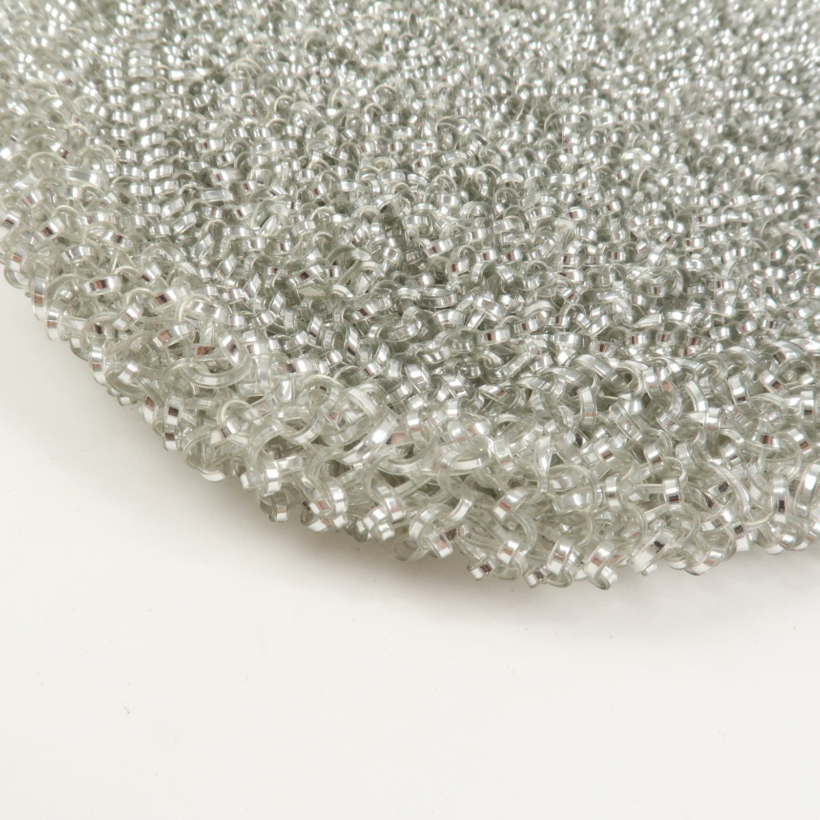 ANTEPRIMA PVC Hand Bag Shoulder Bag Clear Transparent Silver