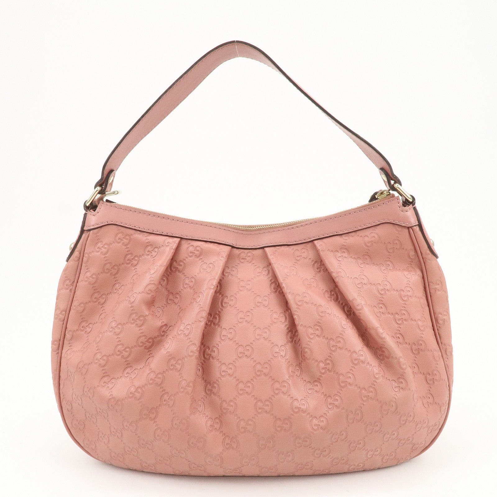 GUCCI Sukey Interlocking G Guccissima Leather Shoulder Bag 232955