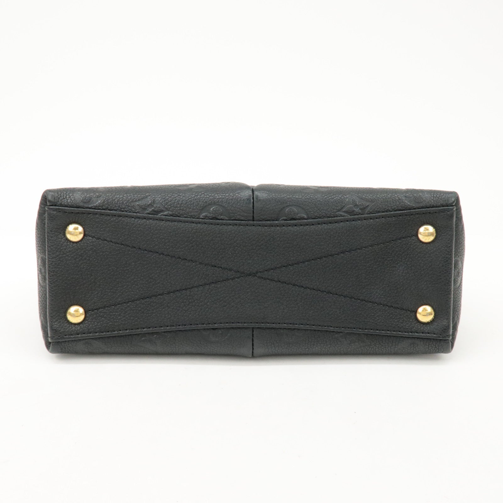 Louis Vuitton Monogram Empreinte Leather V Tote BB Noir M44937 Used