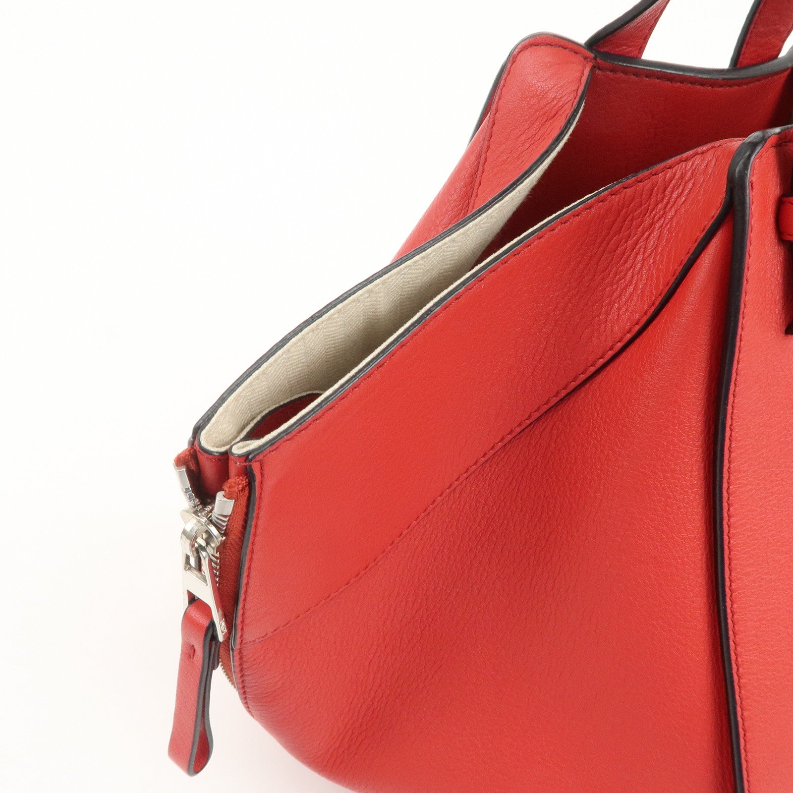 LOEWE Anagram Hammock Small Shoulder Bag Crossbody Bag Red 0011840