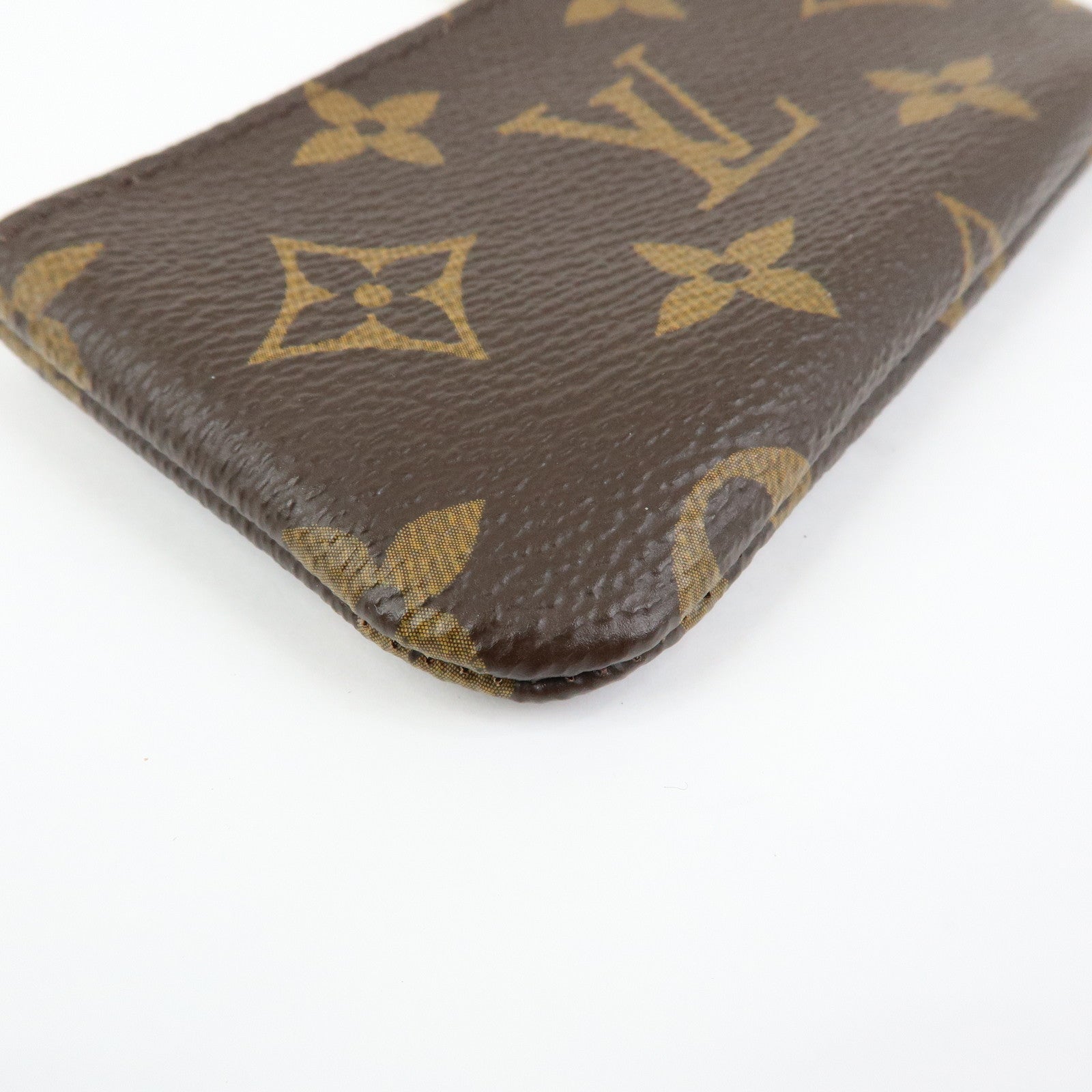 Louis Vuitton Monogram Pochette Cles Coin Case Key Case M62650