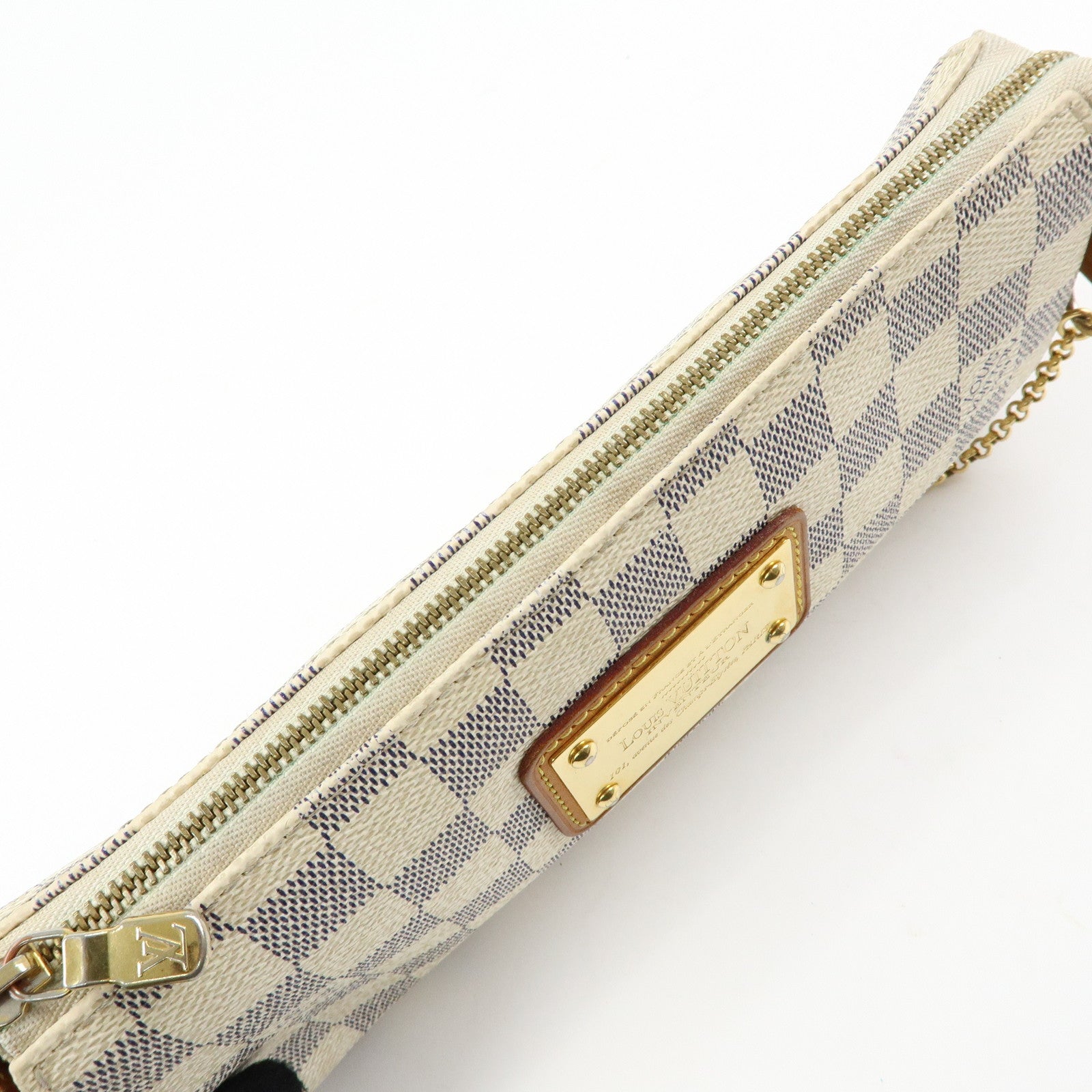 Louis Vuitton Damier Azur Eva 2Way Bag Hand Bag Shoulder Bag N55214