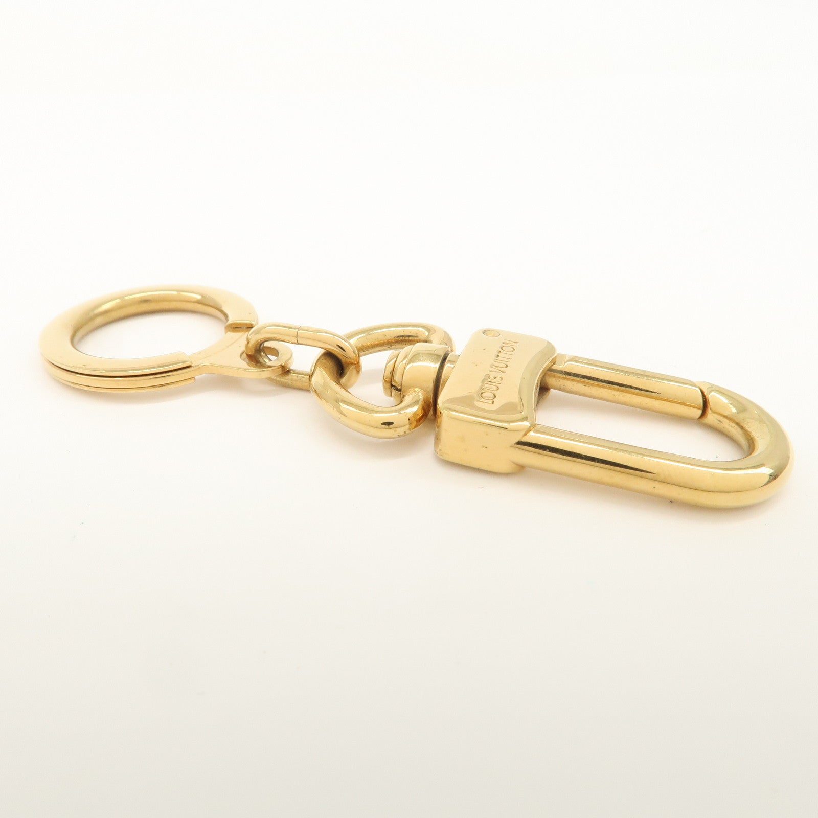 Louis Vuitton Ano Cles Key Chain Bag Chram Gold M62694 Used