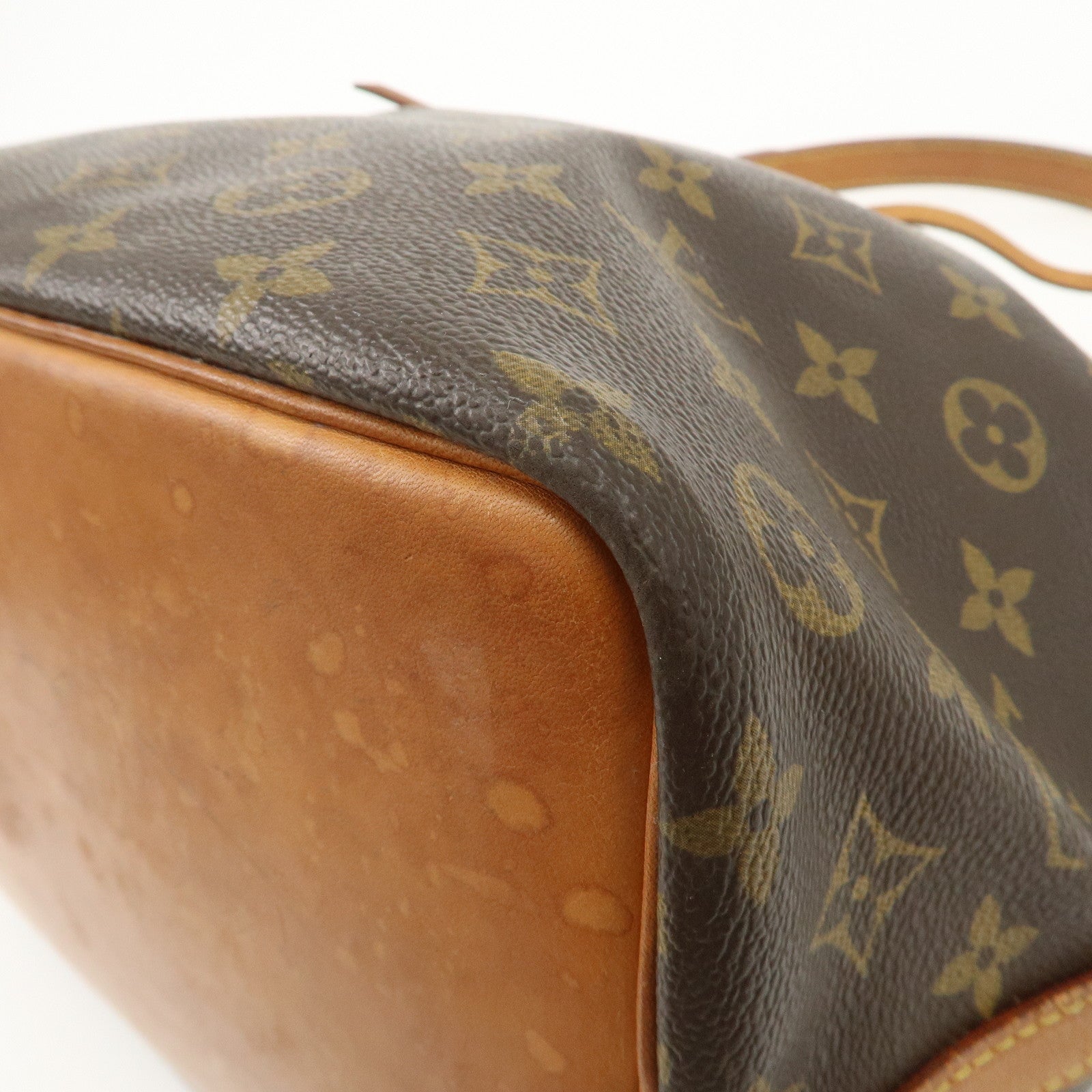 Louis Vuitton Monogram Petit Noe Shoulder Bag Brown M42226 Used