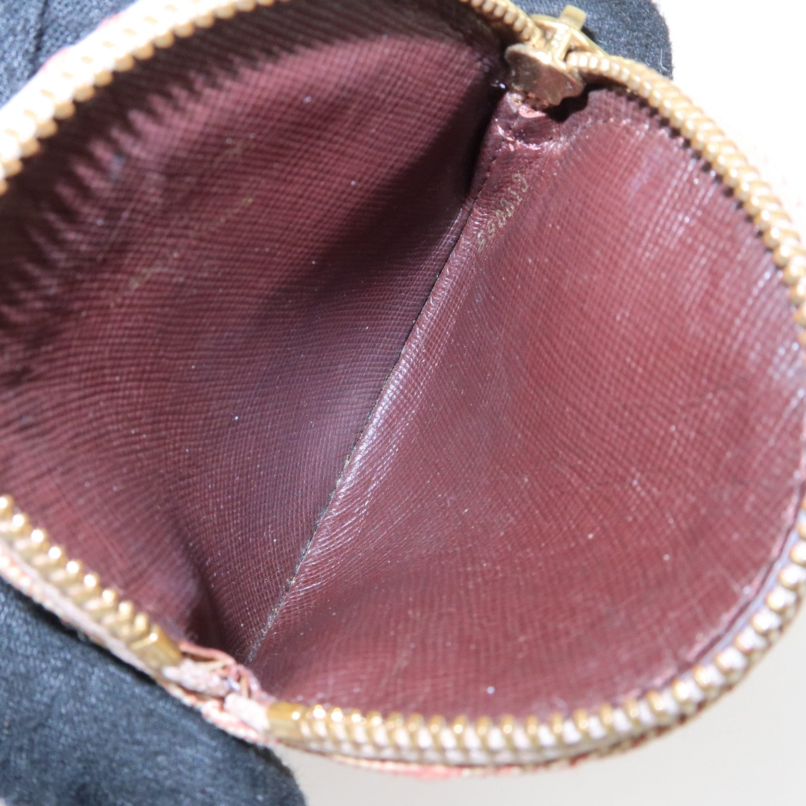 Louis Vuitton Monogram Mini Porte Monnaie Rond Coin Case M92462