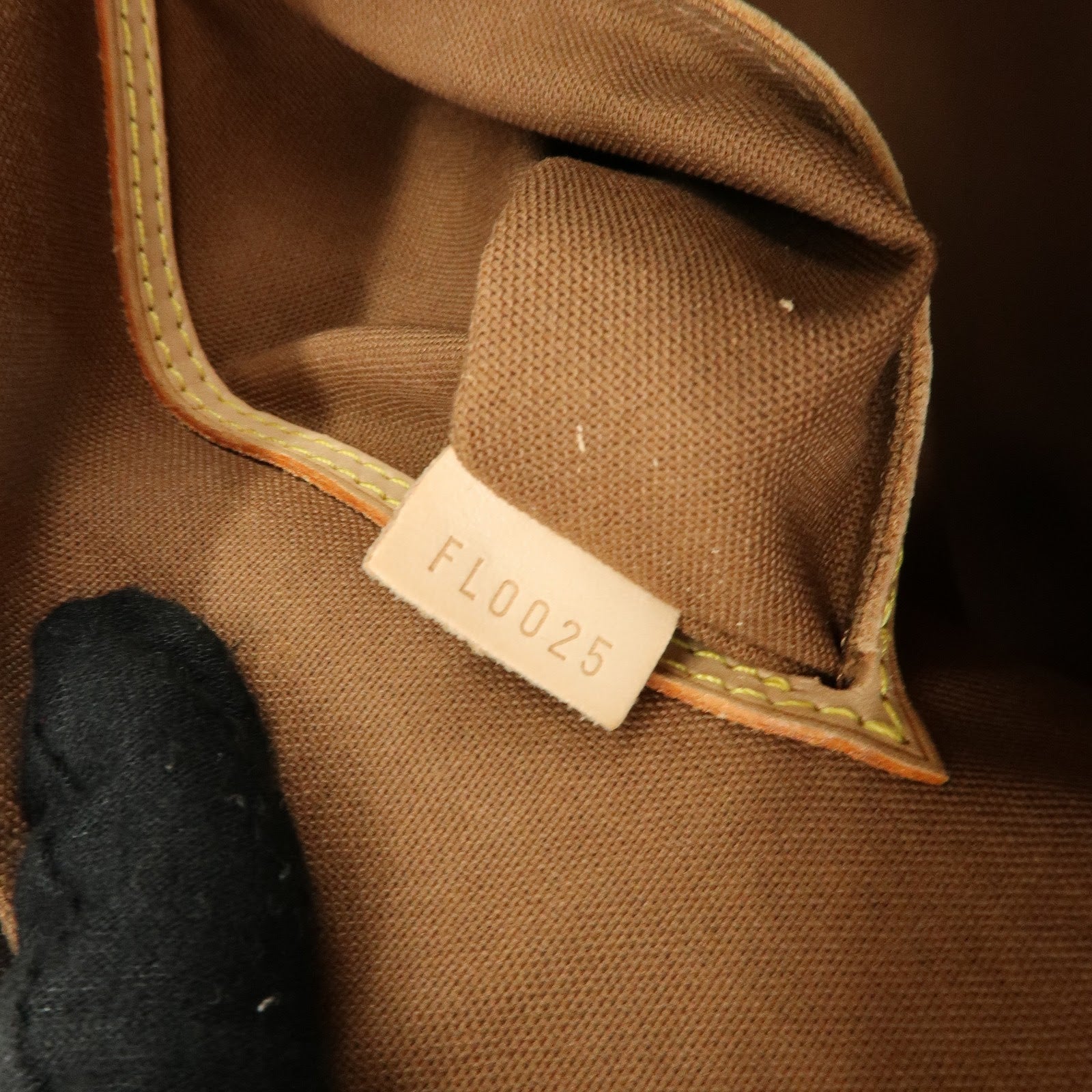 Louis Vuitton Monogram Alma Hand Bag Brown M51130