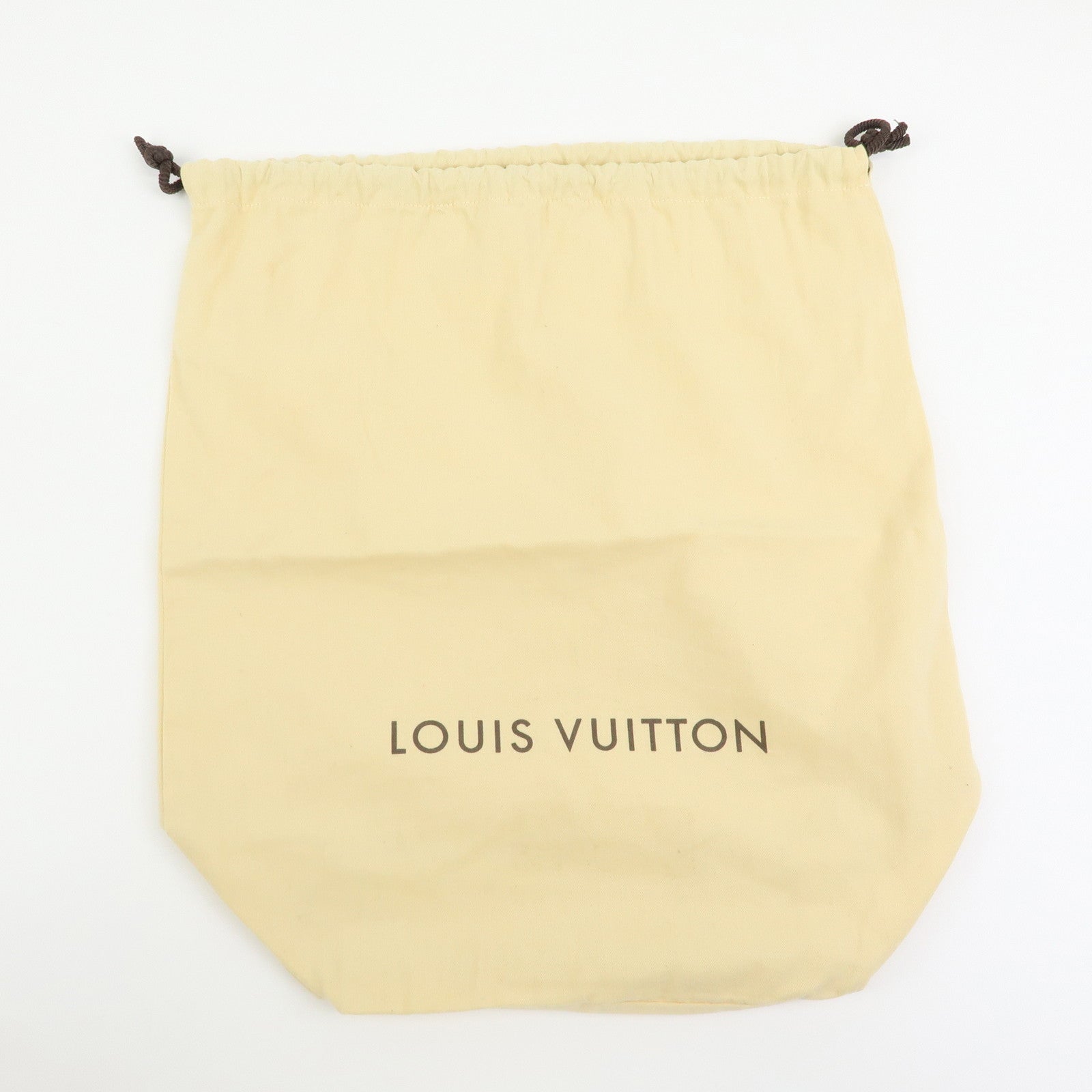 Louis Vuitton Set of 8 Dust Bag Storage Bag Drawstring Beige
