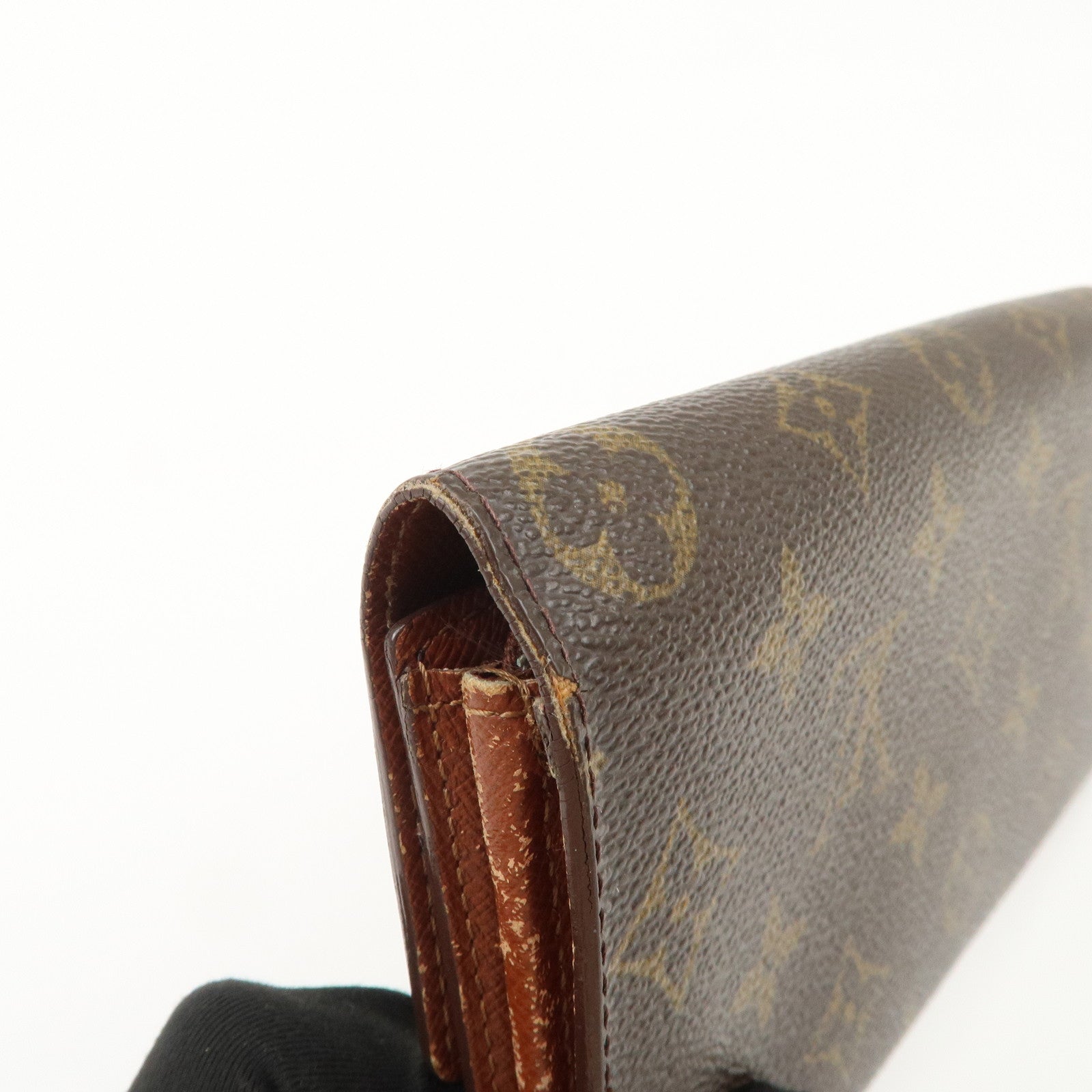 Louis Vuitton Monogram Set of 2 Long Wallet M61725 M93744 Used