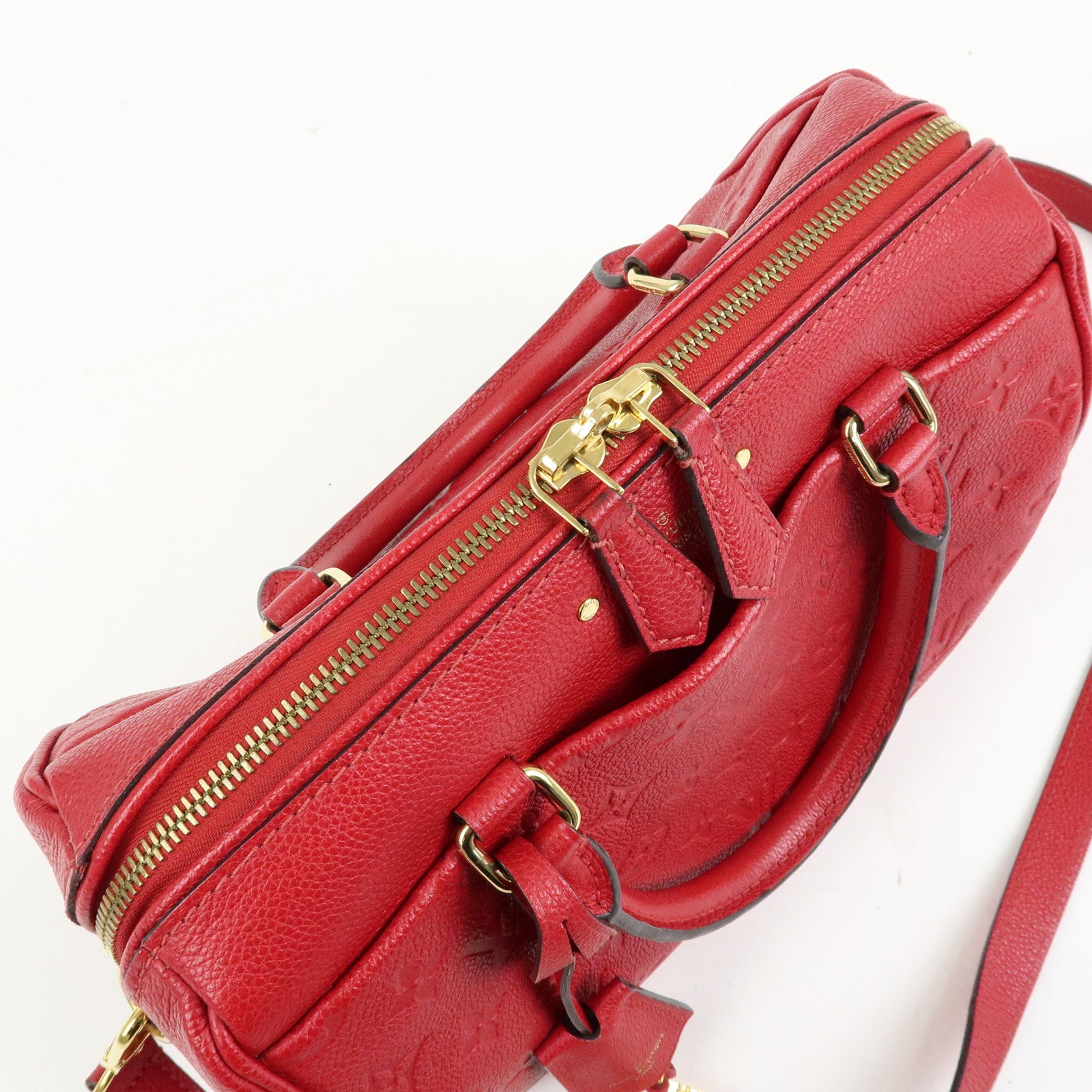 Louis Vuitton Monogram Empreinte Speedy Bandouliere 25 NM M42399