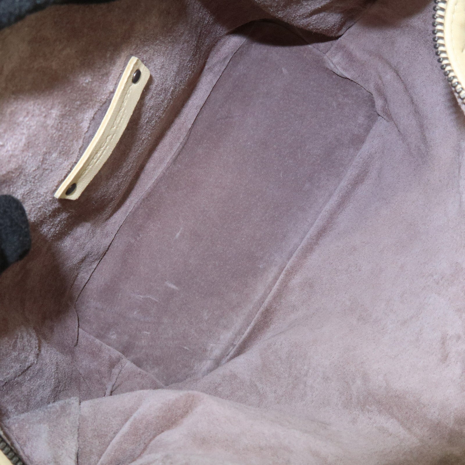 BOTTEGA VENETA Hobo Intrecciato Leather Shoulder Bag Beige 239988