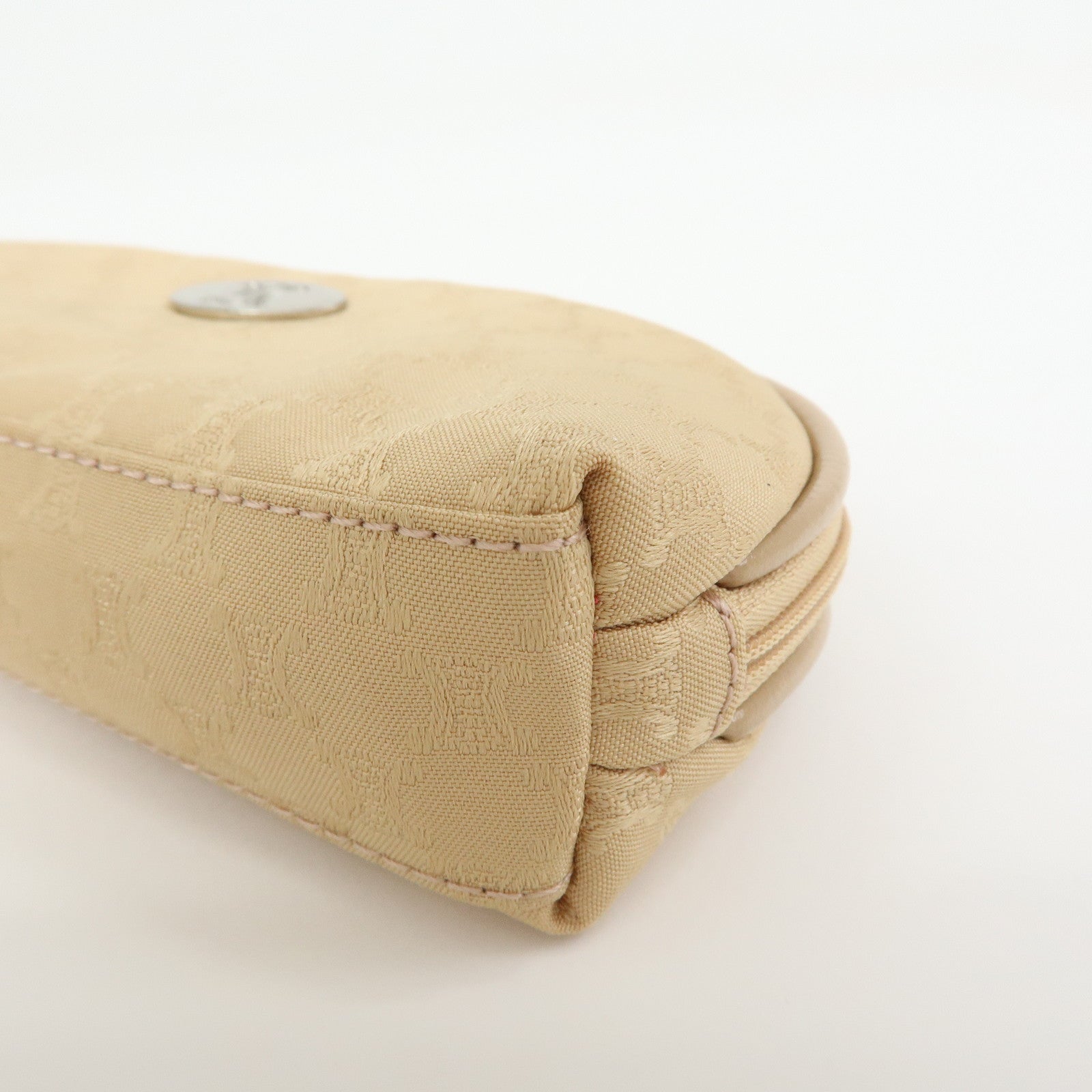 CELINE Macadam Set of 2 Sunglasses Case Handkerchief Beige Blue