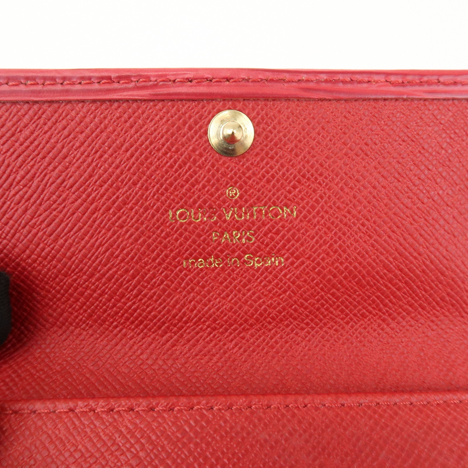 Louis Vuitton Epi Leather Multicle 4 Key Case Rouge M6382E