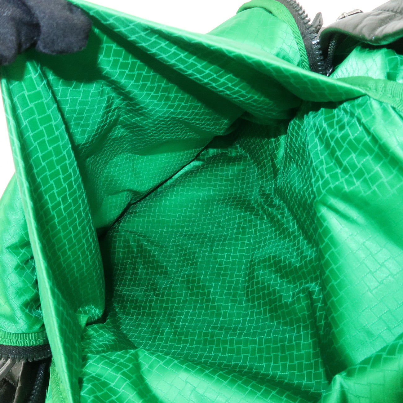 BOTTEGA VENETA Lamb Skin Nylon Medium Archetype Backpack Khaki