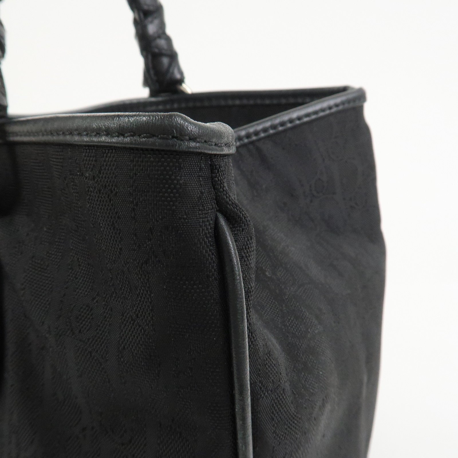 Christian Dior Trotter Nylon Canvas Leather Lovely Shoulder Bag